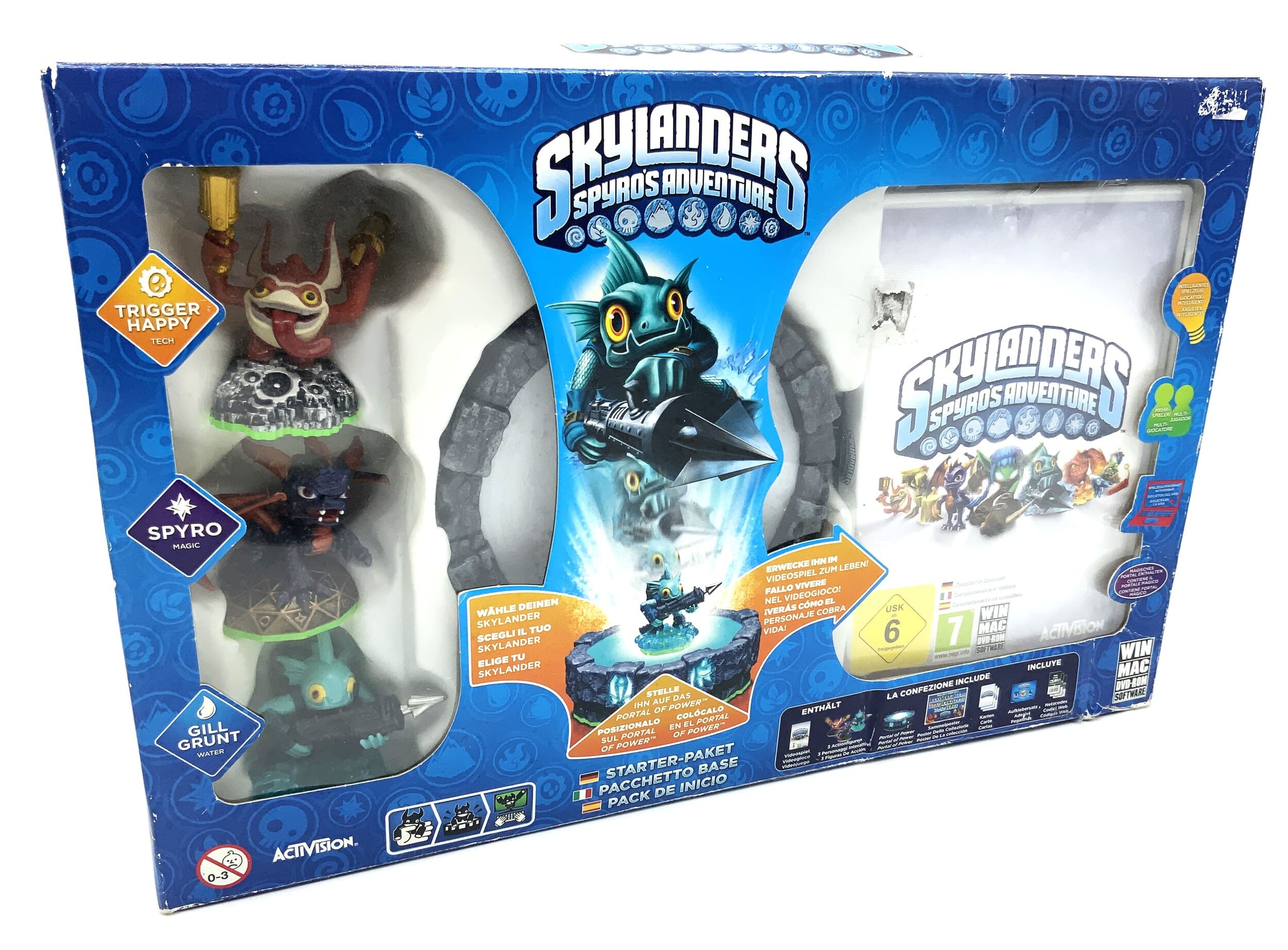 Skylanders Spyros Adventure Starterset Windows / MAC OS starter Pack DVD CD Rom