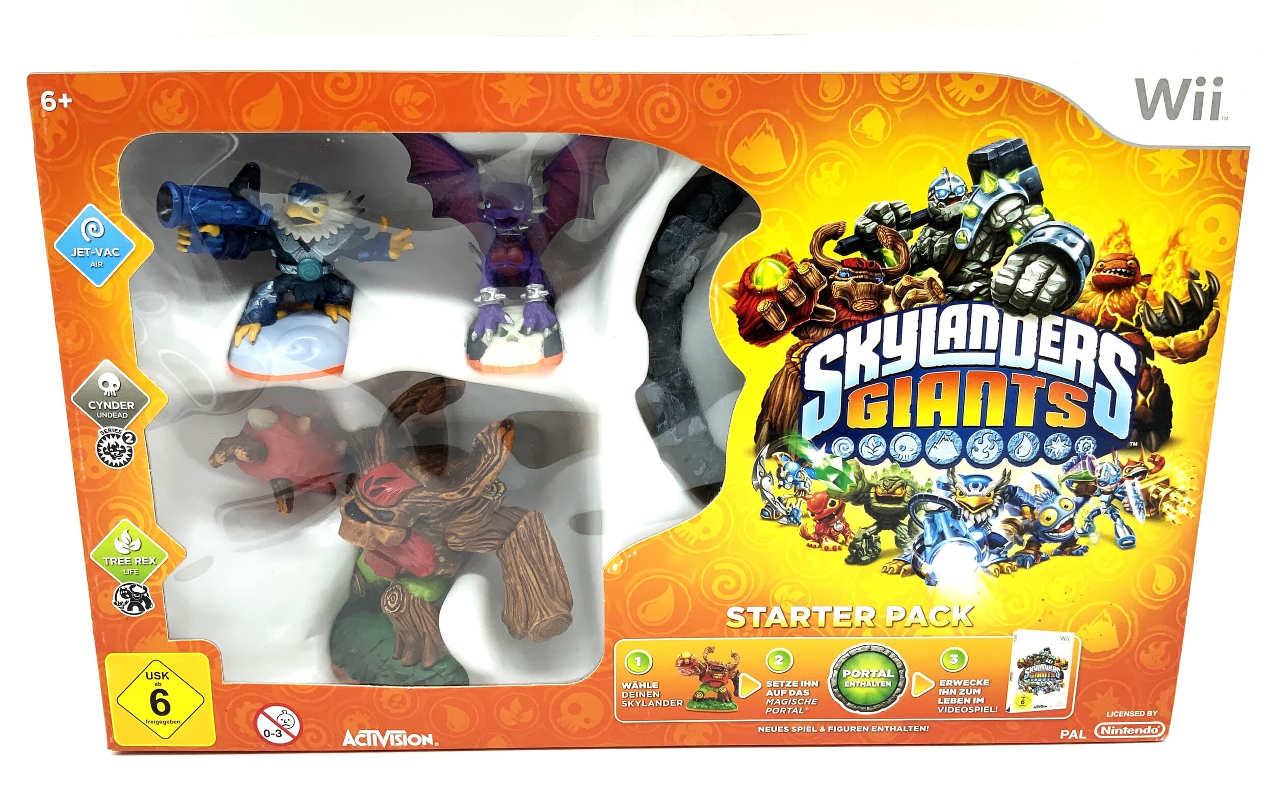 Skylanders Giants Starterset für Nintendo Wii starter Pack