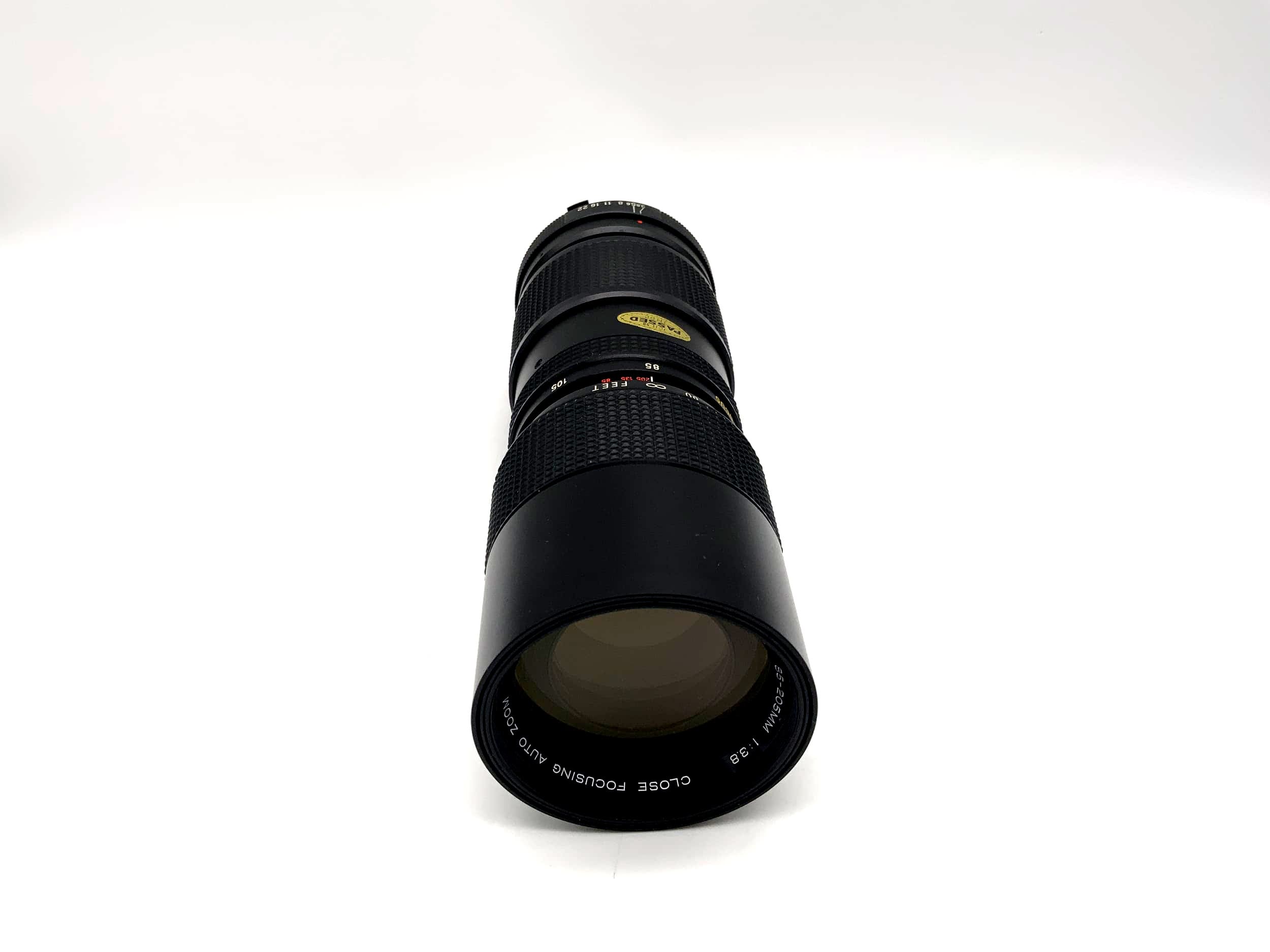 Vivitar 85-205mm 1:3.8 Objektiv Close Focusing Auto Zoom Lens (Minolta MD)