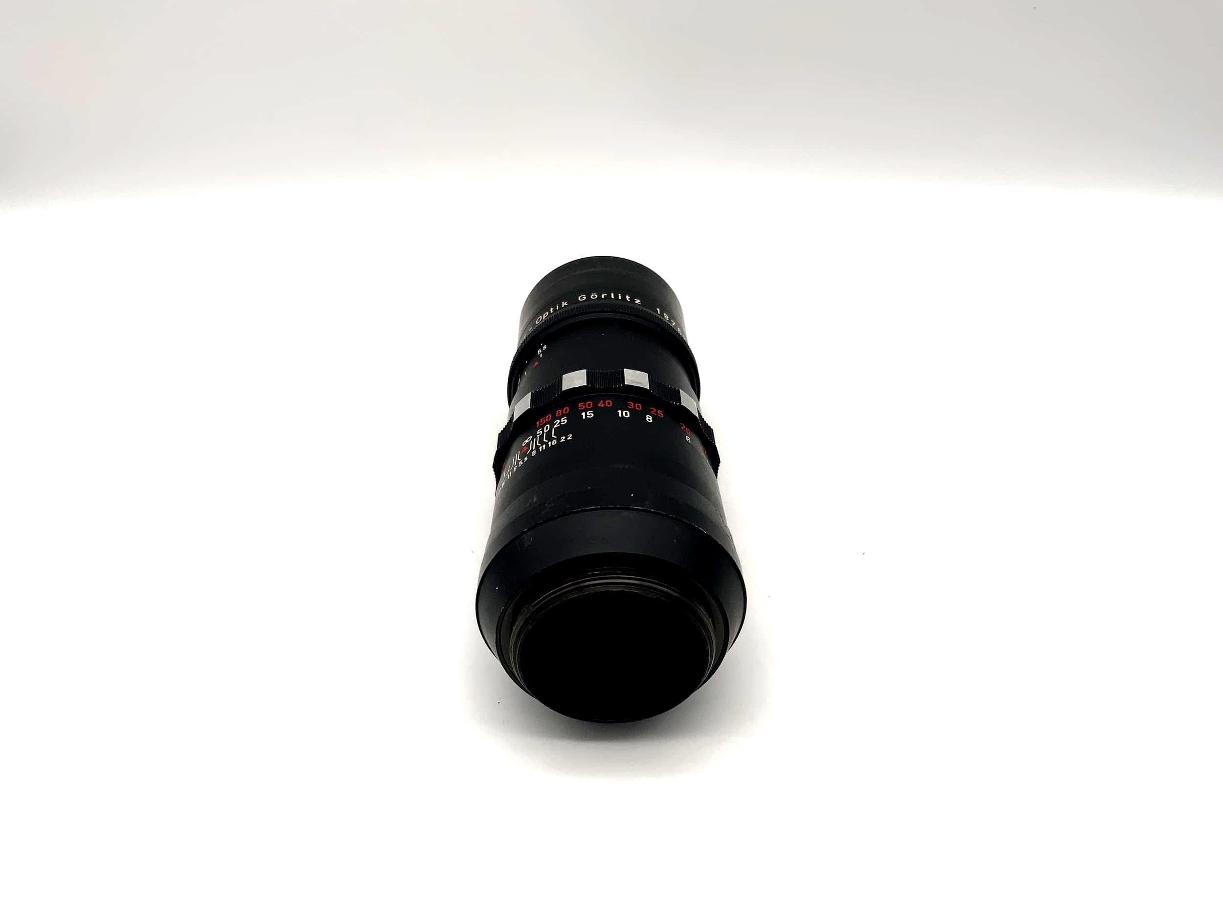 Meyer Optik Görlitz 180mm 1:5.5 Objektiv Telemegor Bokeh red V Camera Lens (M42)