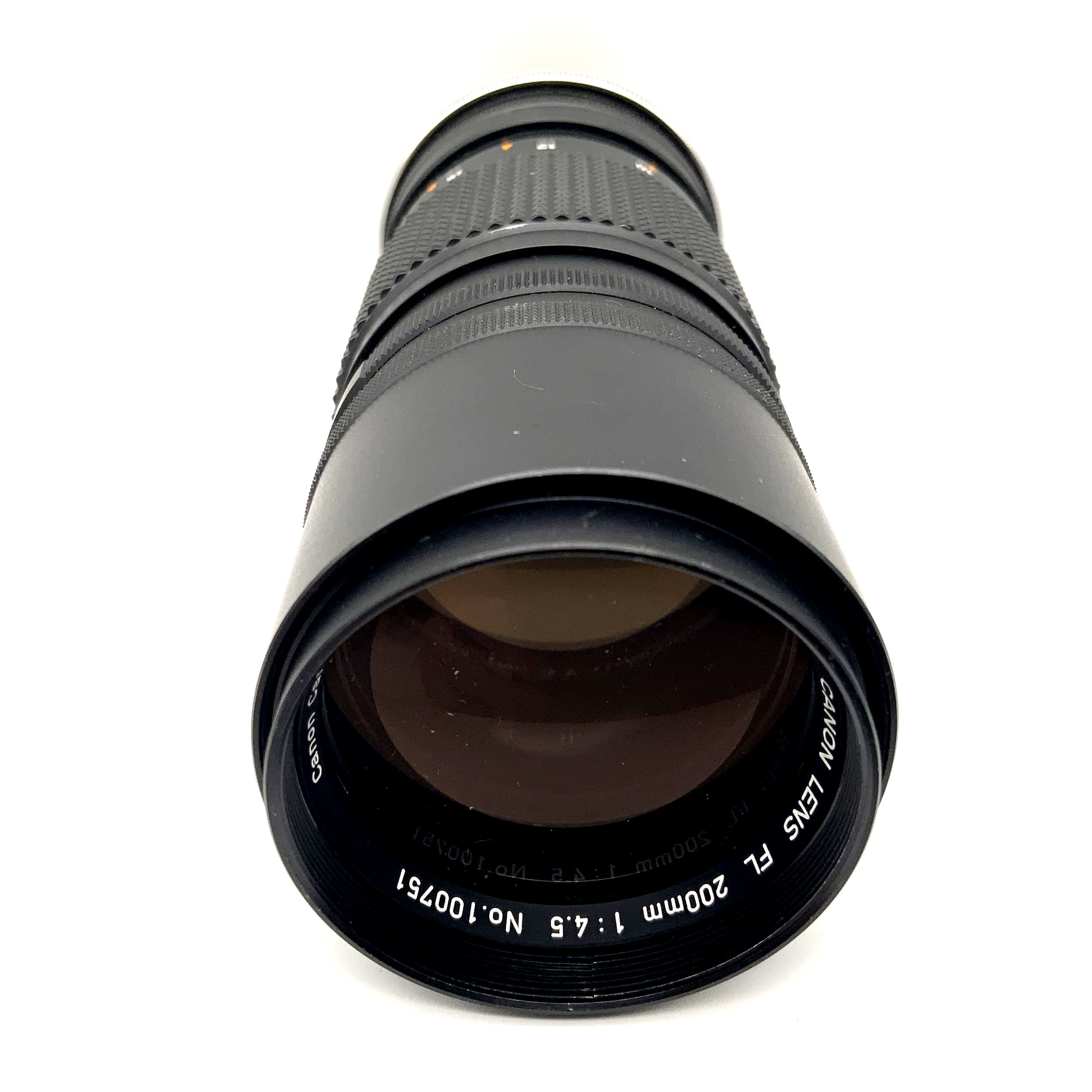 Canon 200mm 1:4.5 Objektiv Lens FL Kamera Camera Lens (Canon FD)