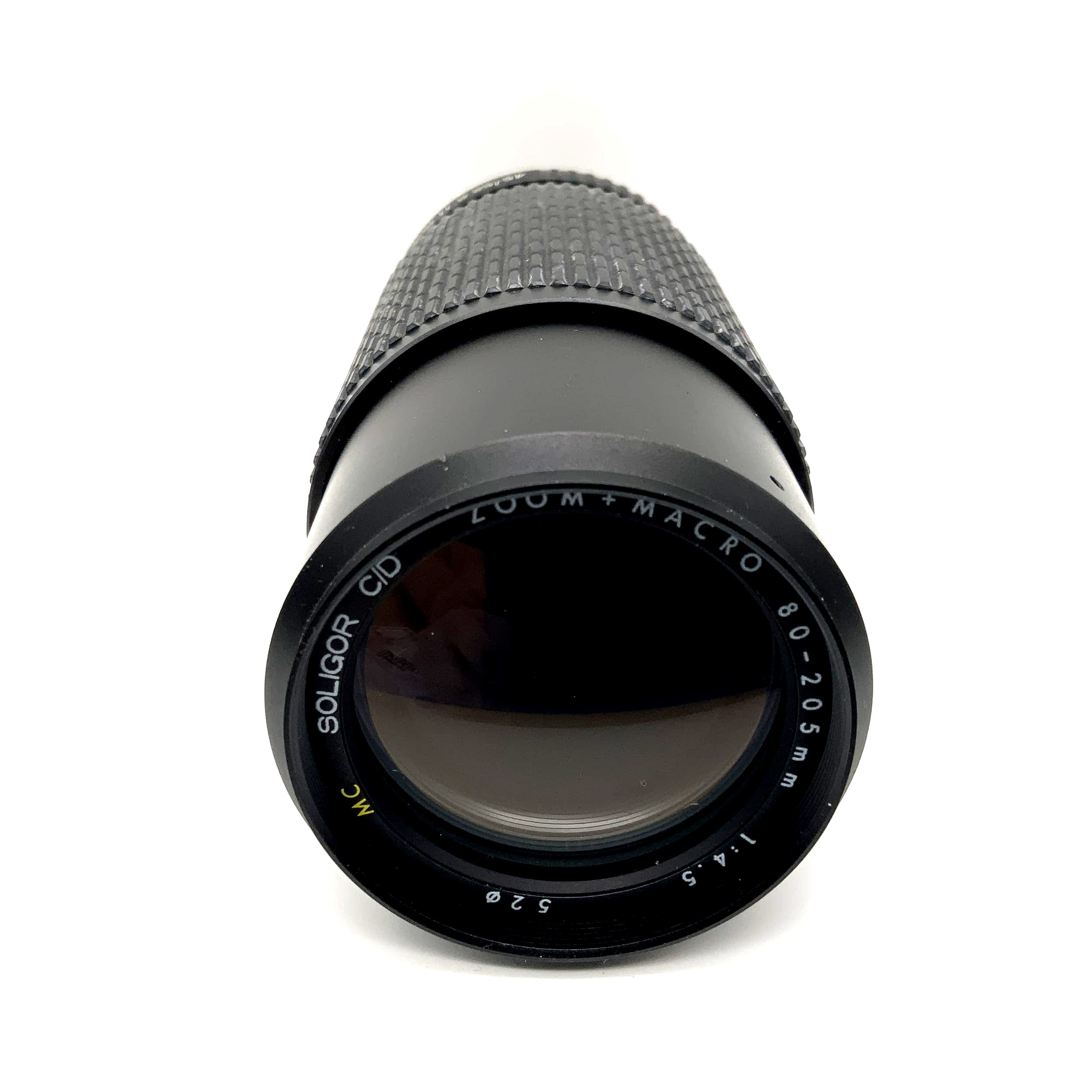 Soligor 80-205mm 1:4.5 Objektiv MC C/D Zoom+Macro Kamera Camera Lens (Mamiya ZE)