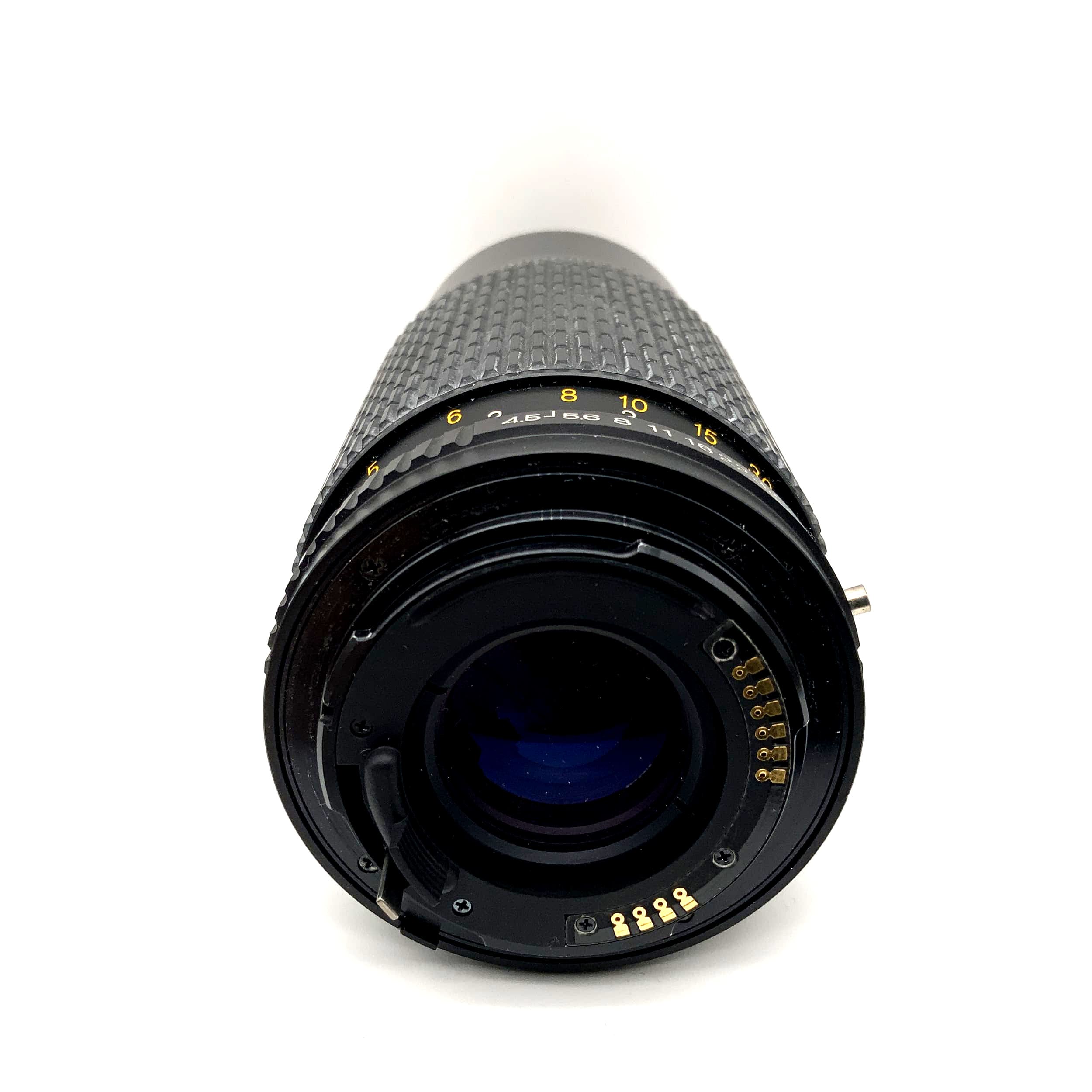 Soligor 80-205mm 1:4.5 Objektiv MC C/D Zoom+Macro Kamera Camera Lens (Mamiya ZE)