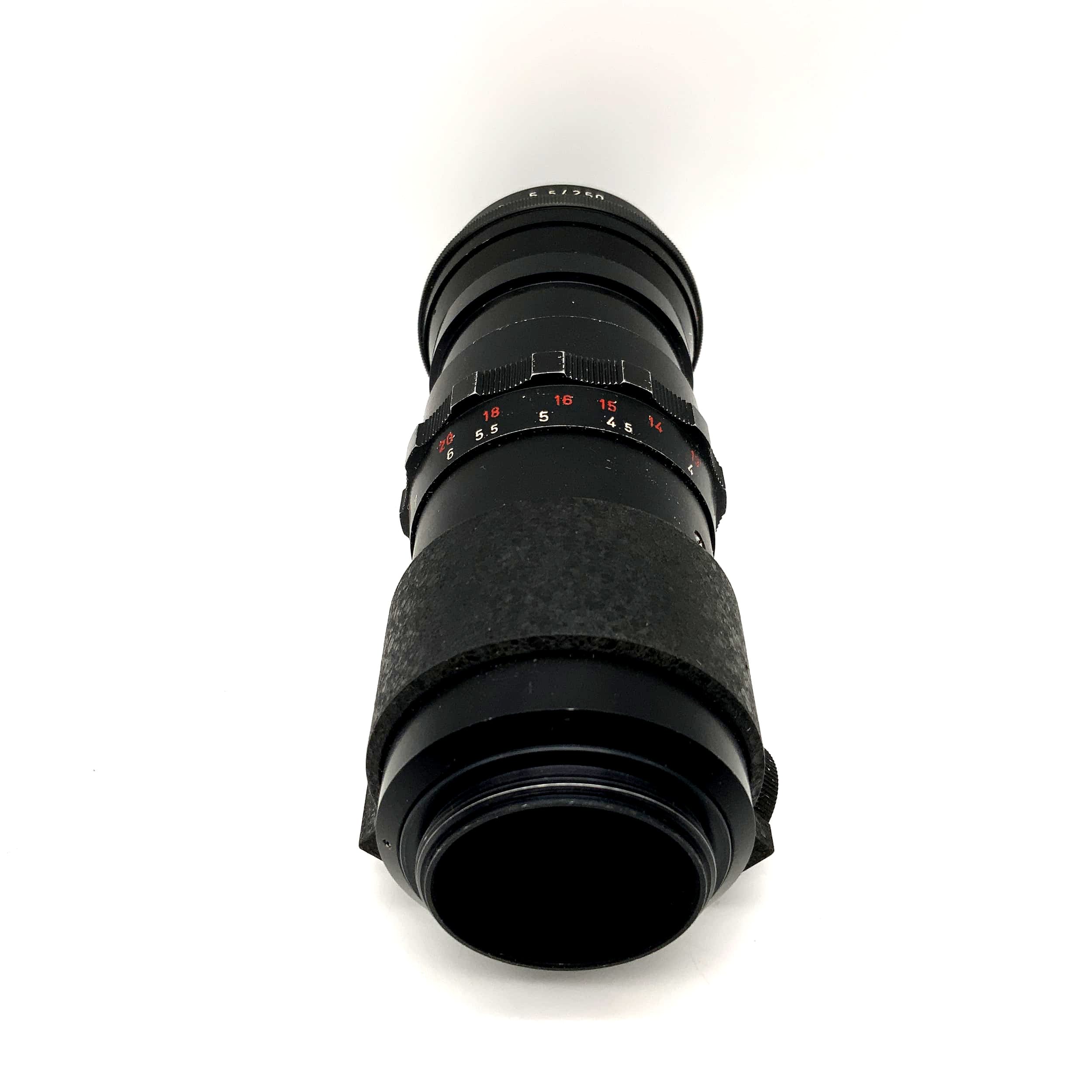 Meyer Optik Görlitz 250mm 1:5.5 Objektiv Telemegor Kamera Camera Lens (M42)
