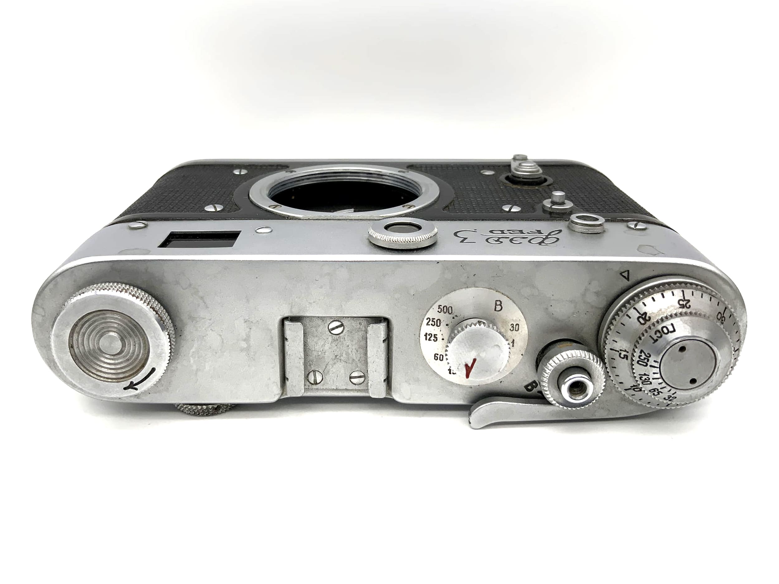 FED 3 35mm Sucherkamera Vintage USSR Kamera Body Gehäuse (M39)