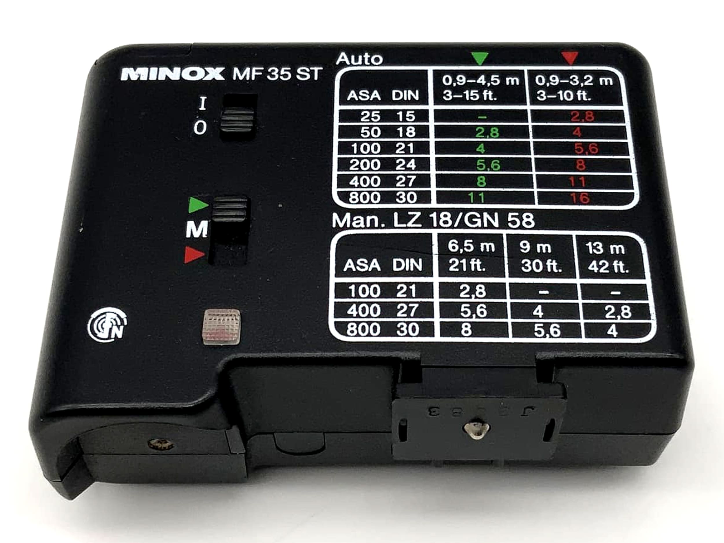 Minox MF 35 ST Kamera Blitz Blitzgerät Aufsteckblitz Flash Licht