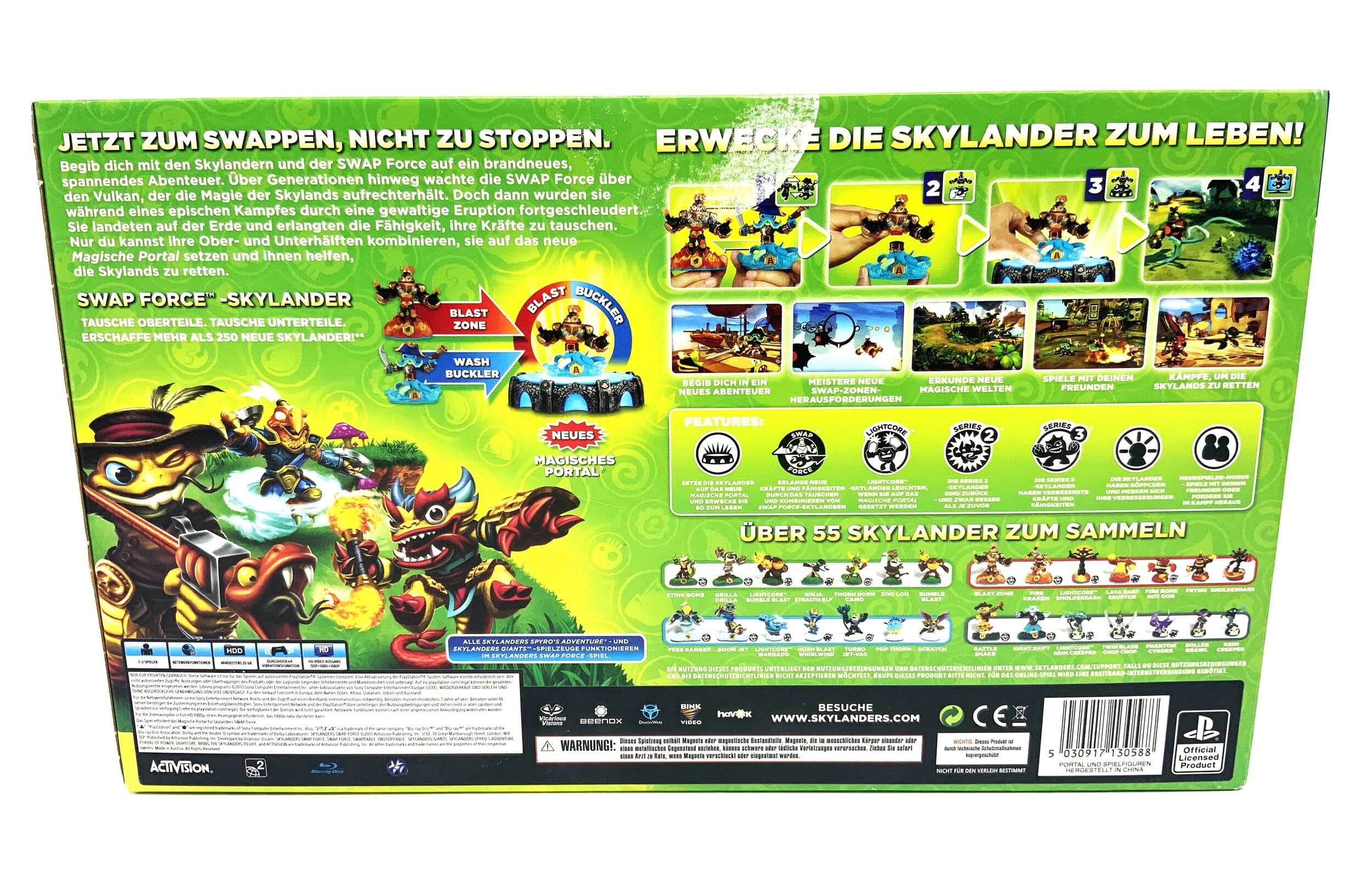 Skylanders Swap Force Starterset für Playstation 4 starter Pack PS4