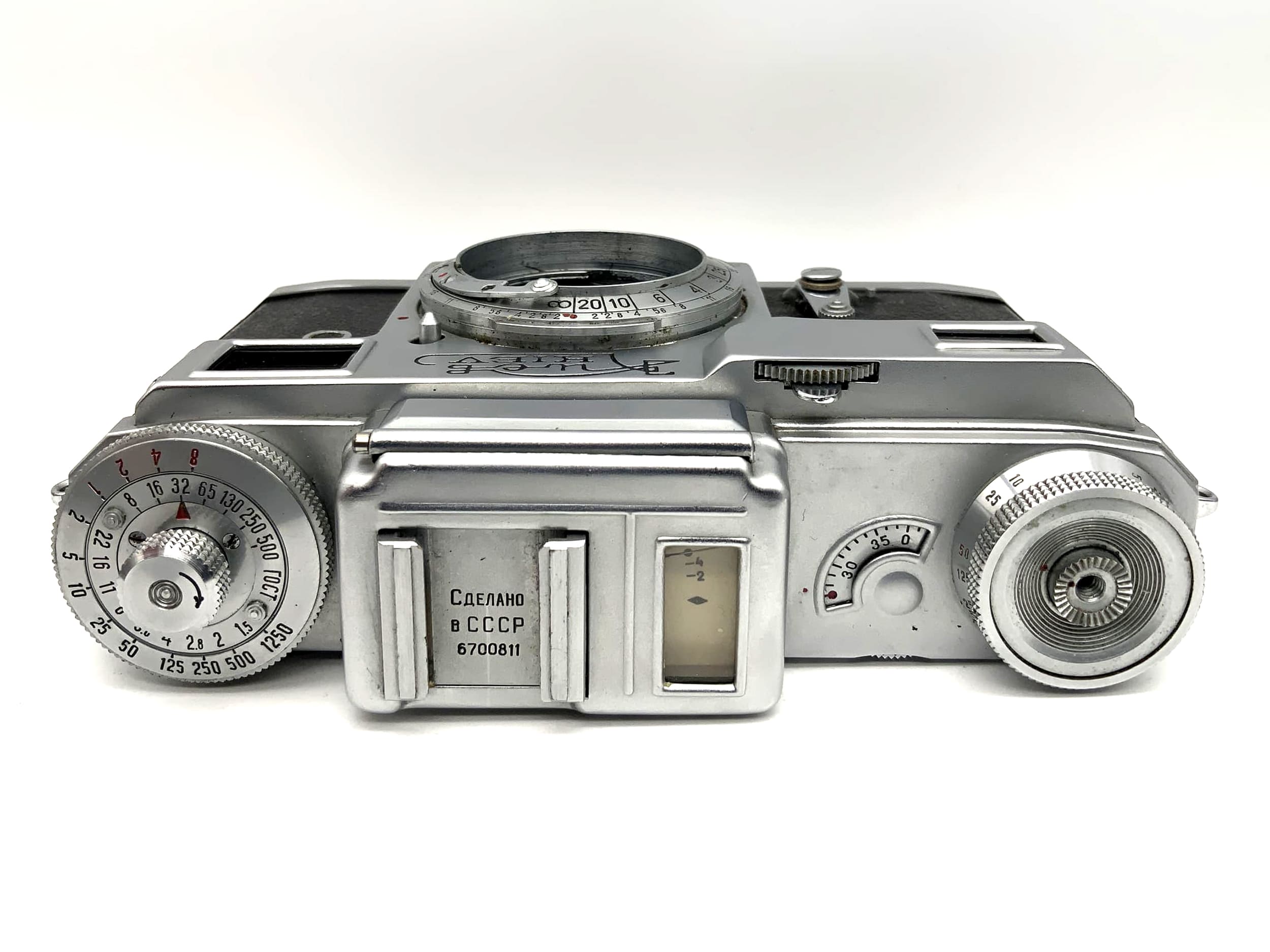 Arsenal Kiev 4 35mm Sucherkamera Vintage USSR Body Gehäuse (Contax RF) !Beli def