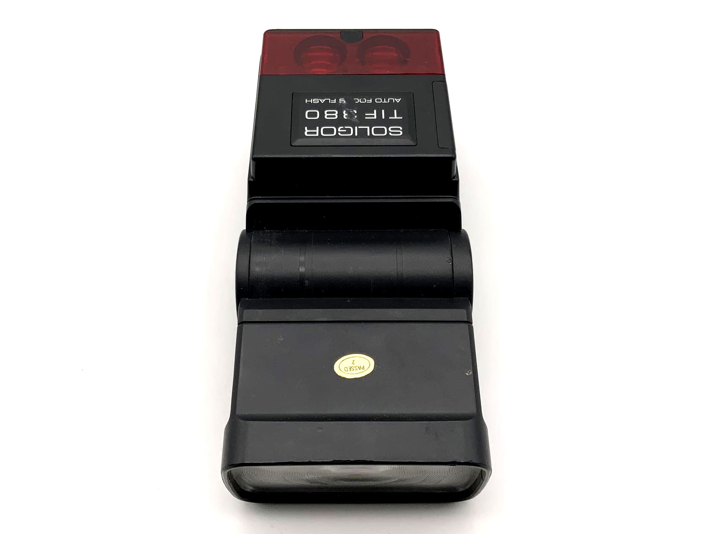 Soligor TIF 380 Kamera Blitz Blitzgerät Aufsteckblitz Flash Licht