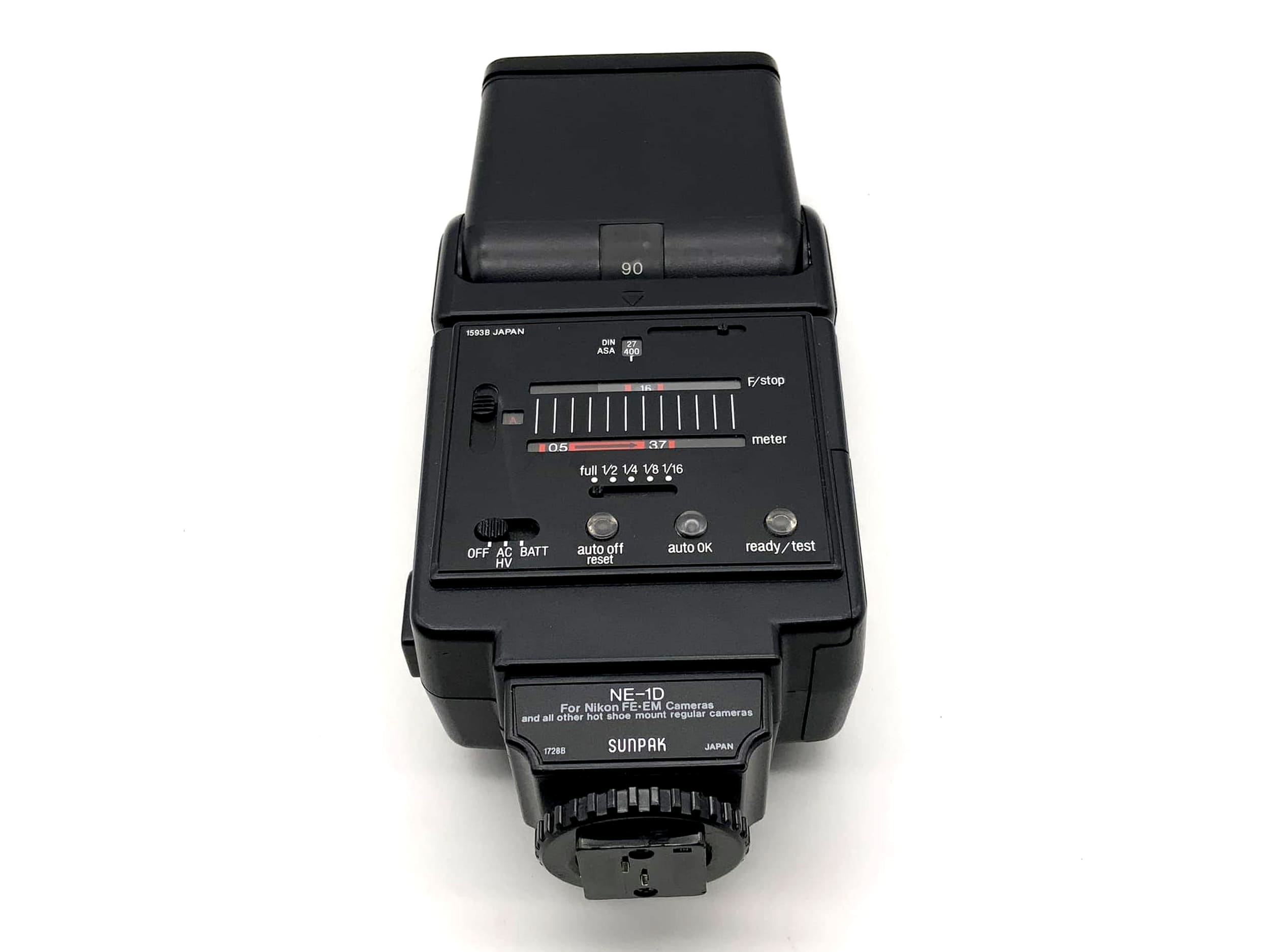 Sunpak auto 30DX Thyristor Kamera Blitz Blitzgerät Aufsteckblitz Flash Licht