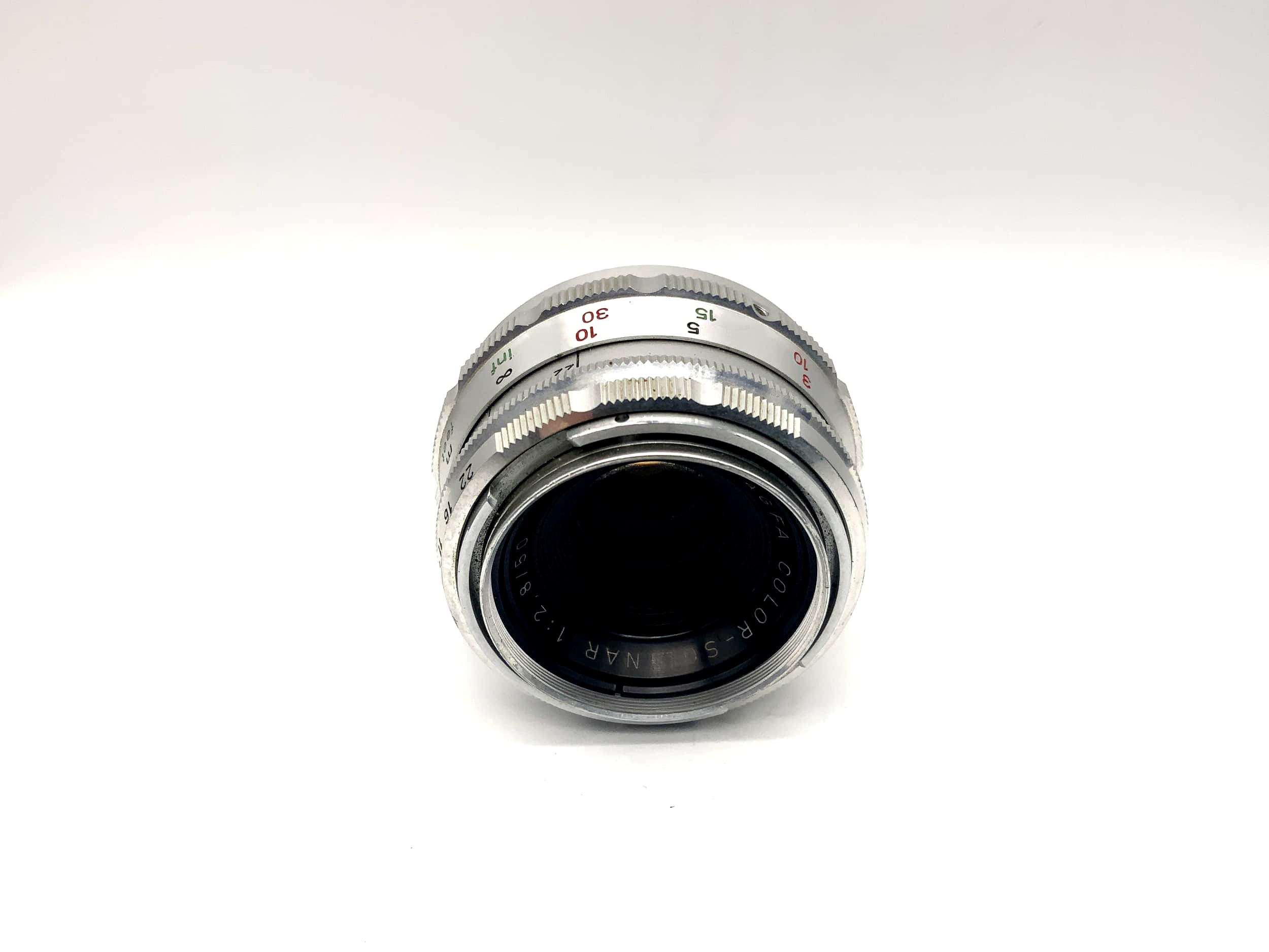 Agfa 50mm 1:2.8 Objektiv Color-Solinar Kamera Camera Lens (für Ambi-Silette)