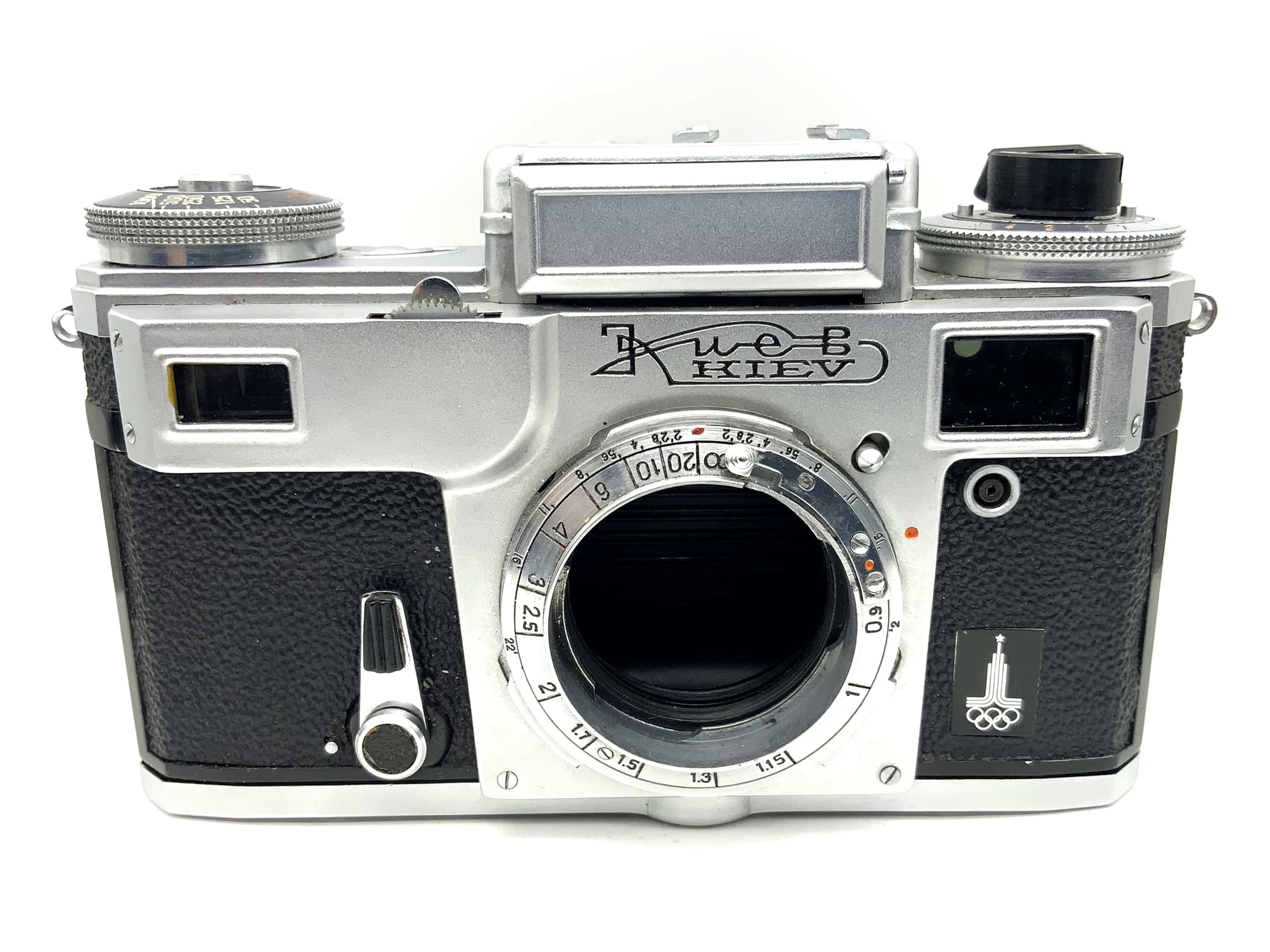 Arsenal Kiev 4 35mm Sucherkamera Vintage USSR Olympia Body Gehäuse !Beli defekt!