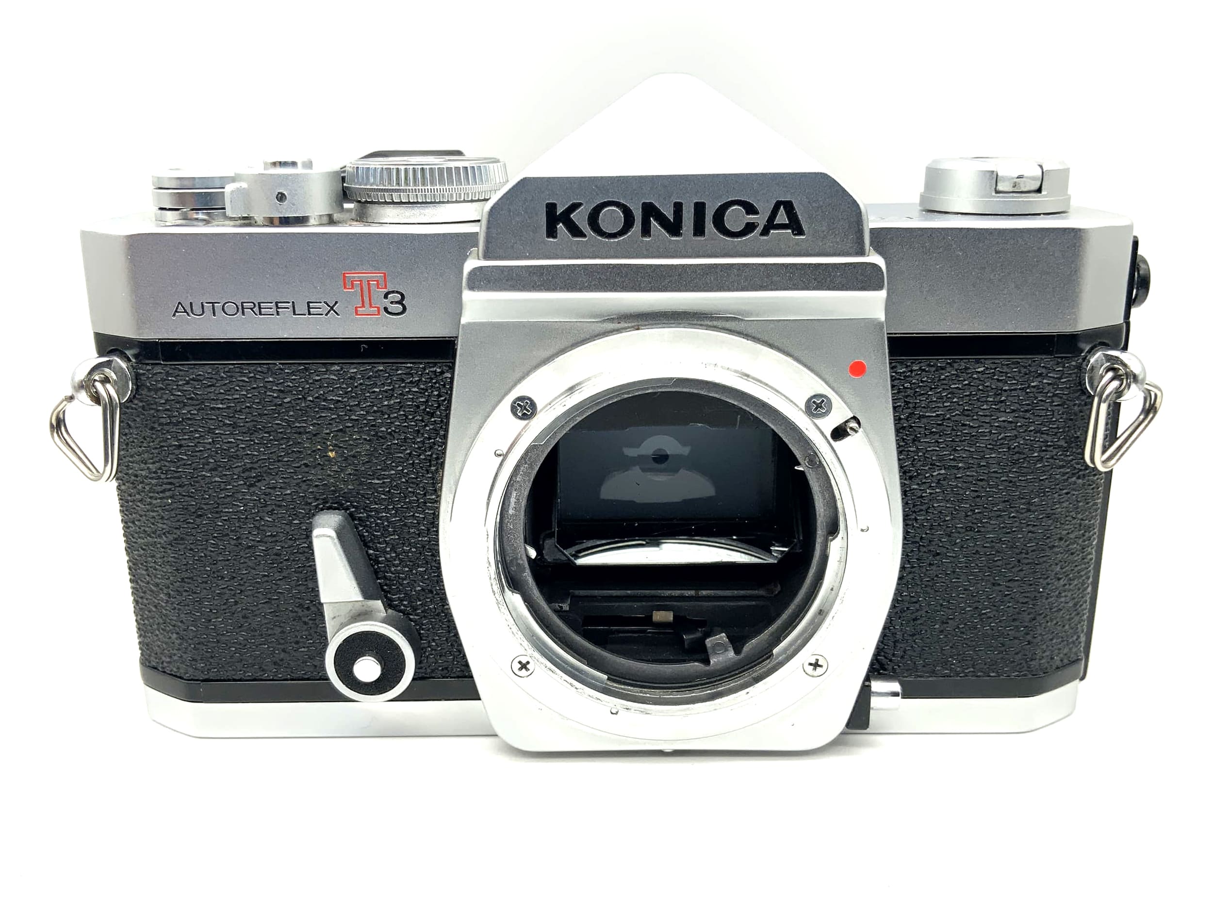 Konica Autoreflex T3 35mm Spiegelreflexkamera SLR  Body Gehäuse (Konica AR)