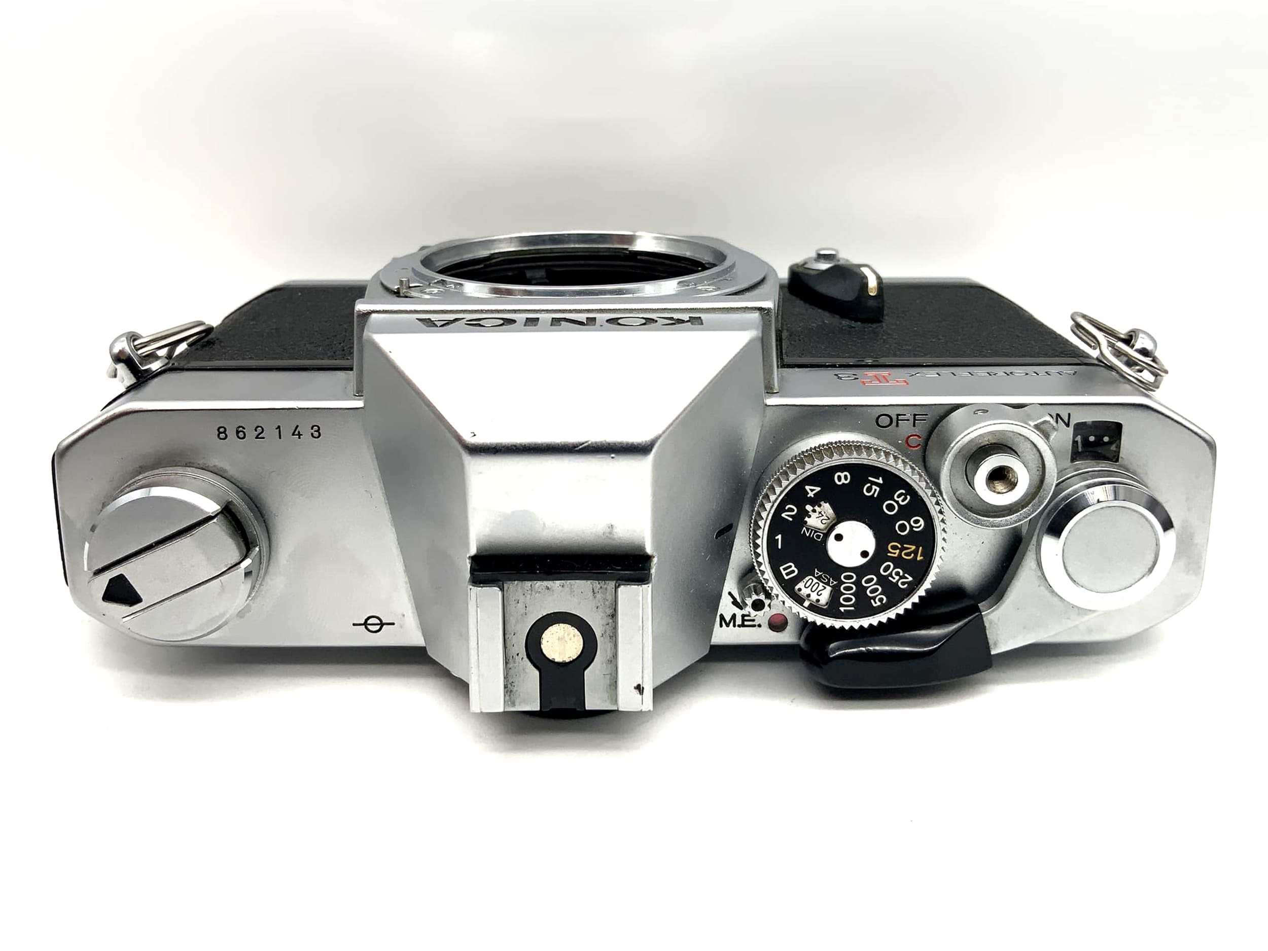 Konica Autoreflex T3 35mm Spiegelreflexkamera SLR  Body Gehäuse (Konica AR)