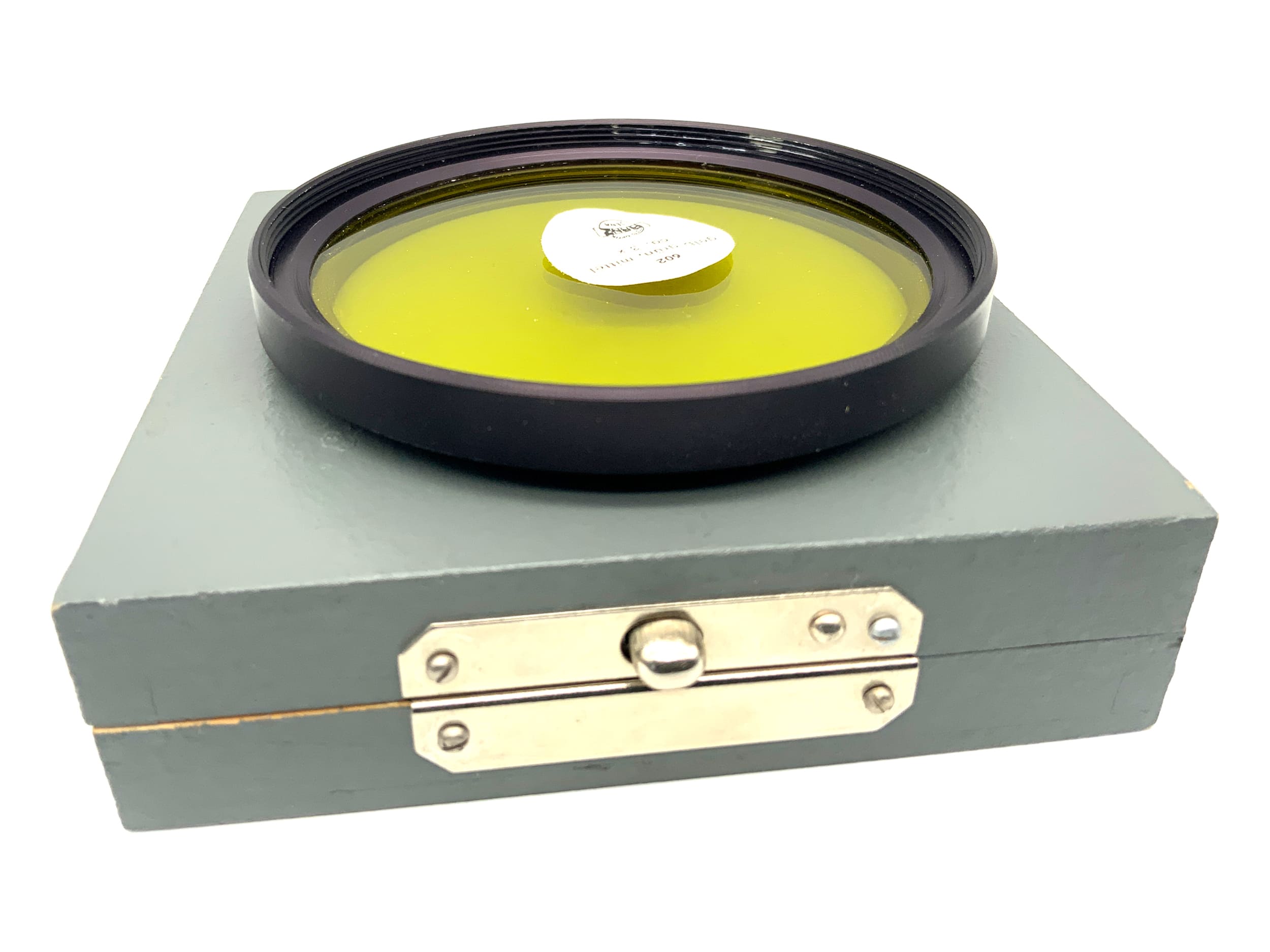 Pentacon Farbfilter Gelb-Grün mittel in OVP Pentacon Six Filter 77mm