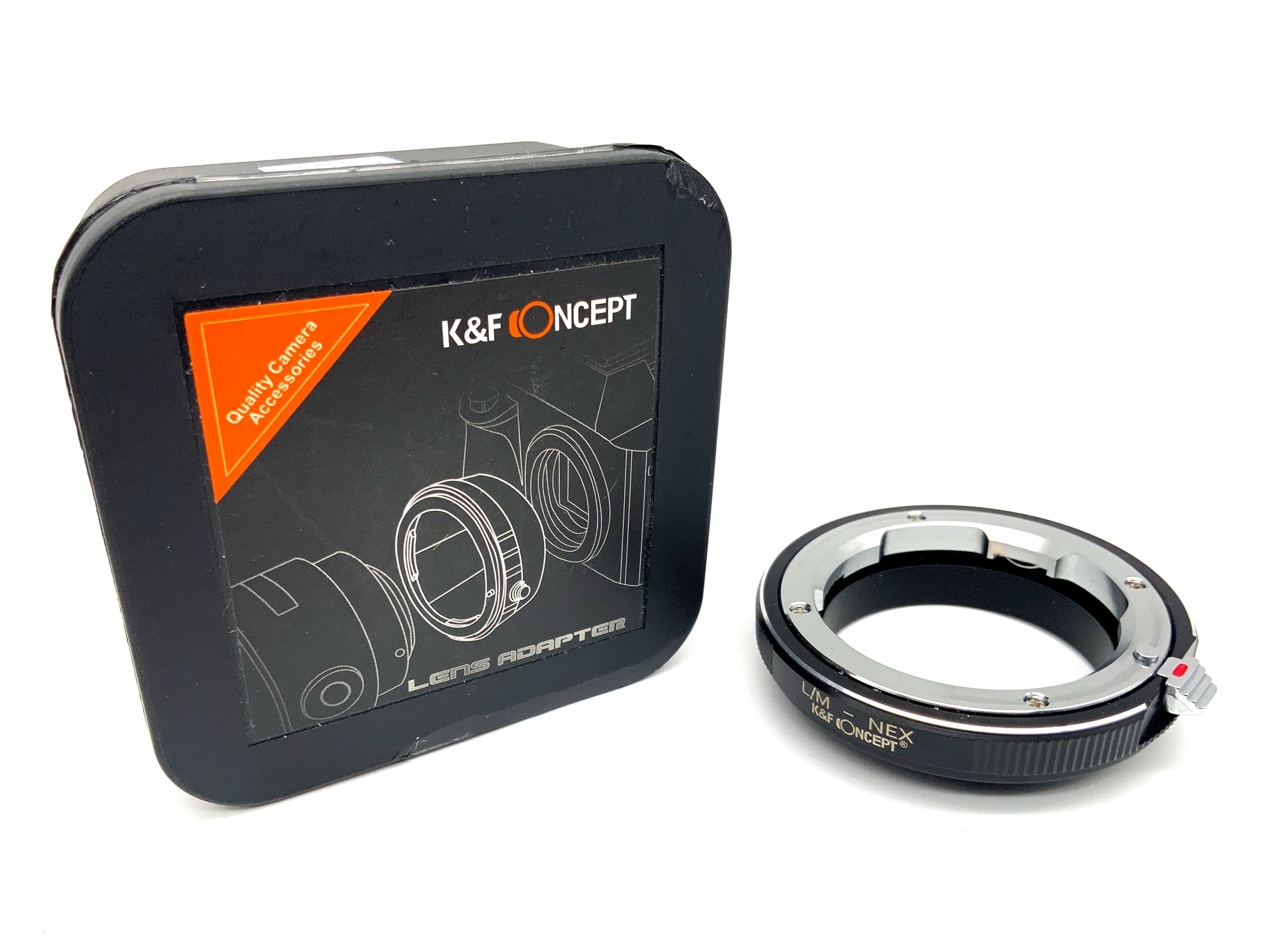 K&F Concept L/M-NEX Objektivadapter lens mount converter (Leica M -> Sony NEX)