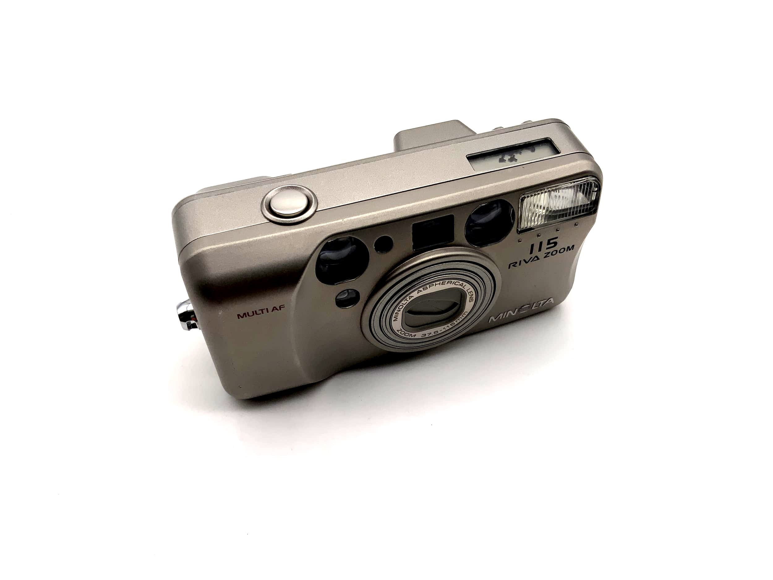 Minolta Riva Zoom 115 Kompaktkamera Point&Shoot Camera 35mm