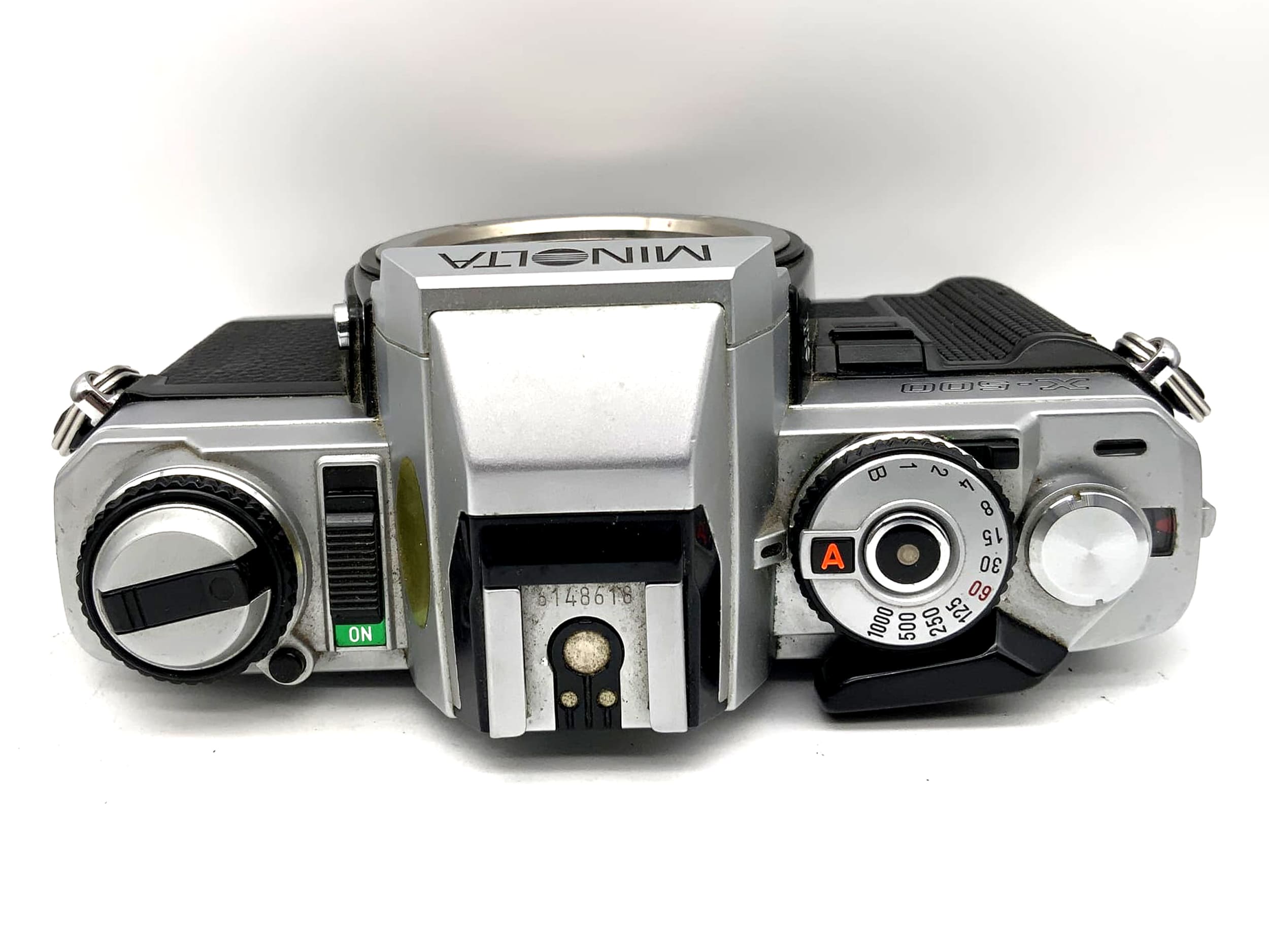 Minolta X-500 35mm Spiegelreflexkamera SLR  Kamera Body Gehäuse (Minolta MD)