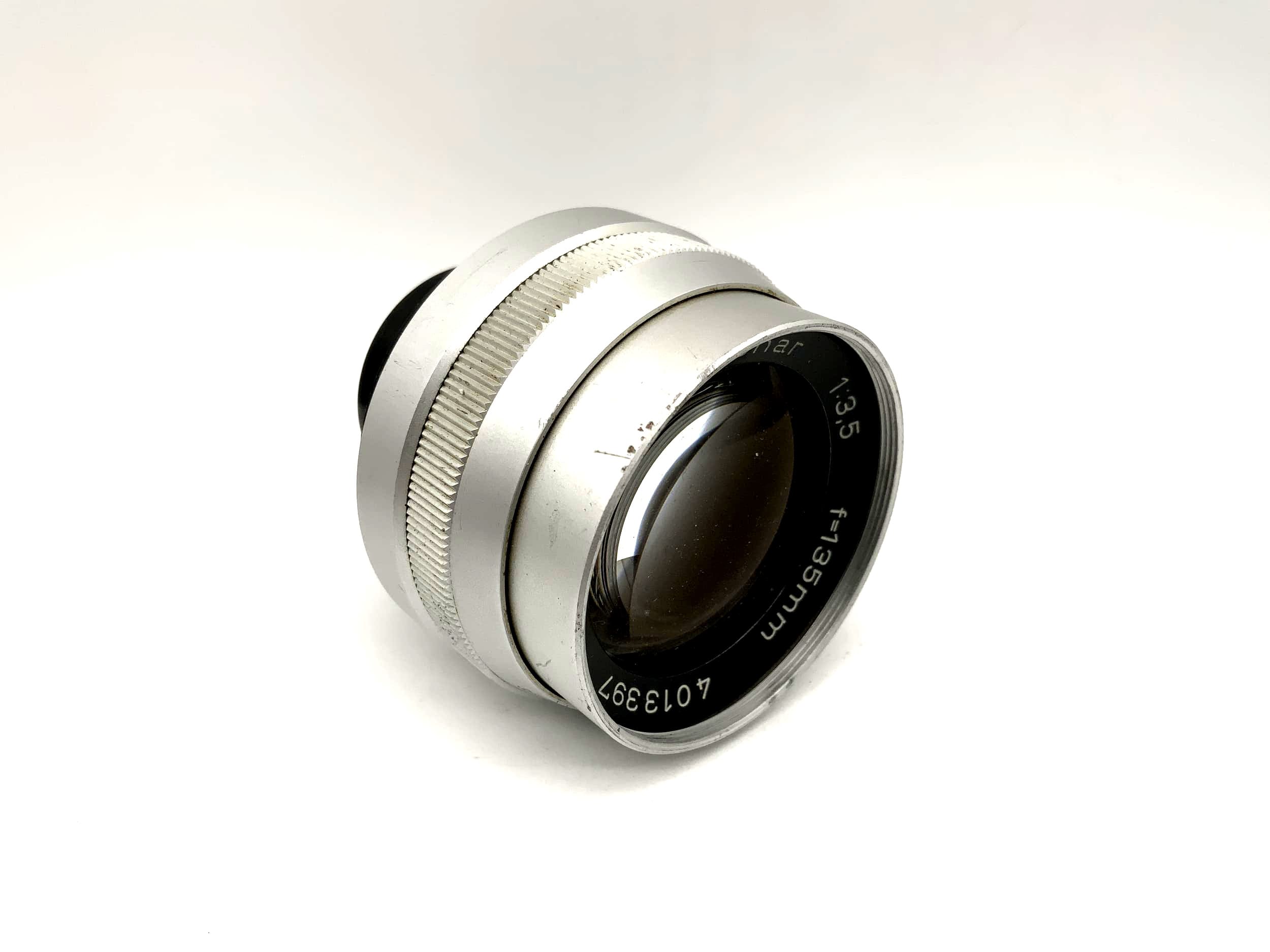 Rodenstock 135mm 1:3.5 Objektivkopf ohne Einstellschnecke Yronar Kamera Lens