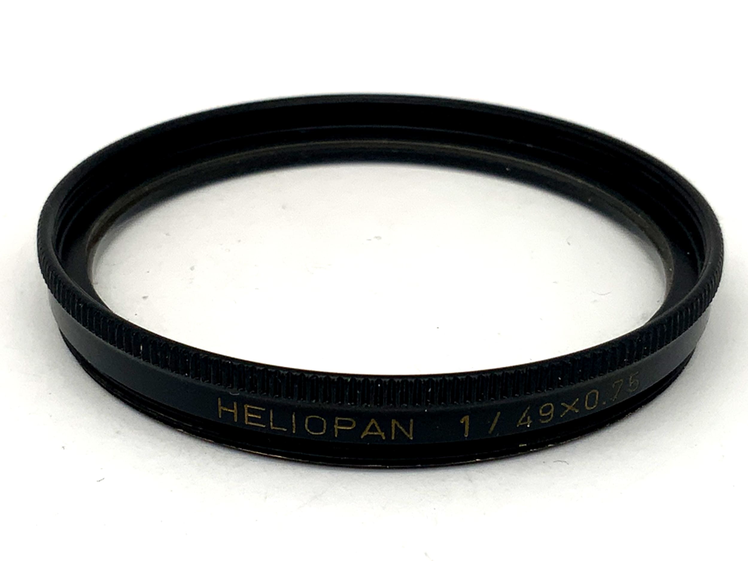 Heliopan Nahlinse 1/49x0,75 Close-Up Filter 49mm Kreisförmig Filtergewinde