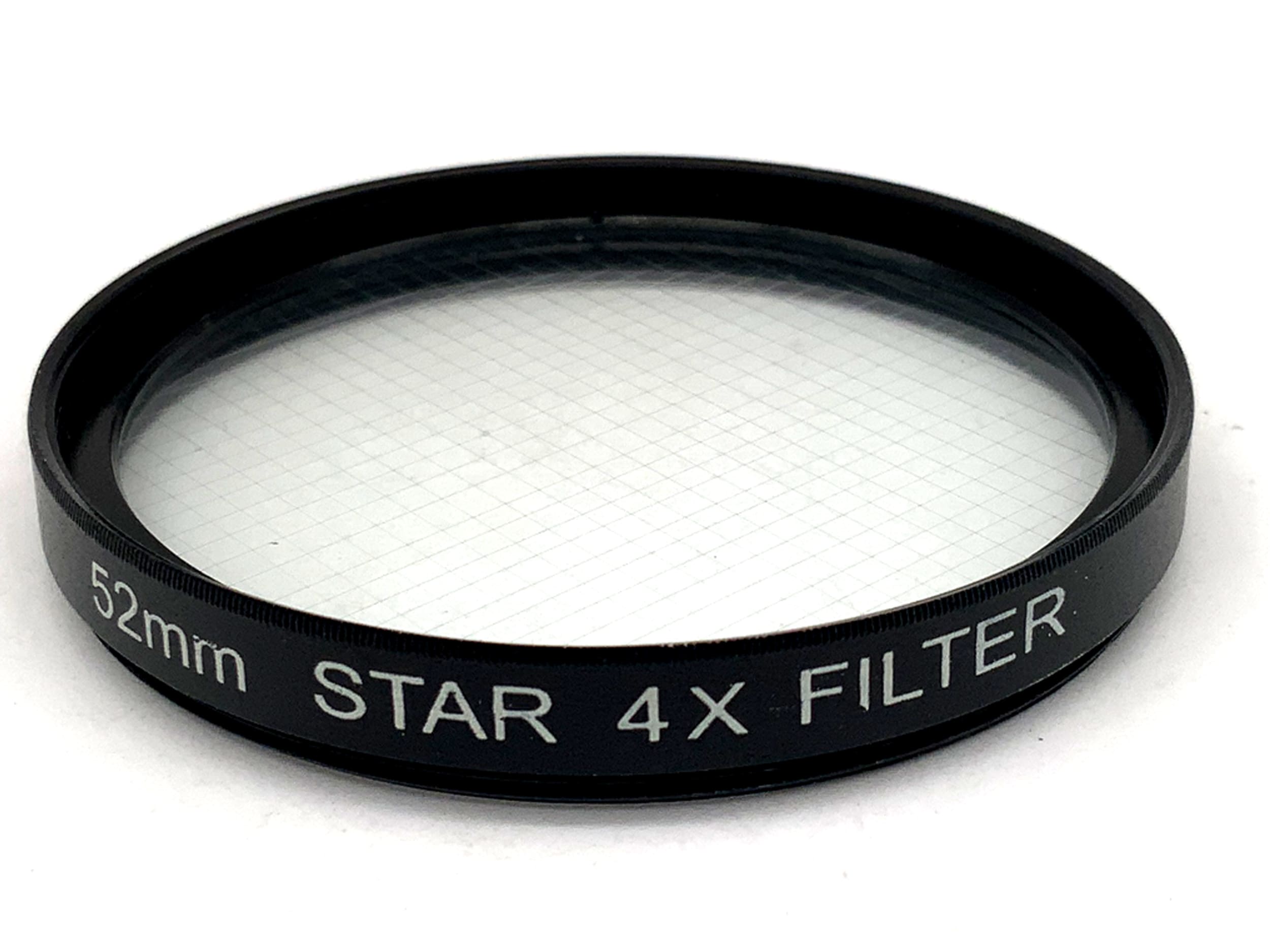 Star Gitterfilter 4X Filter 52mm Kreisförmig Filtergewinde