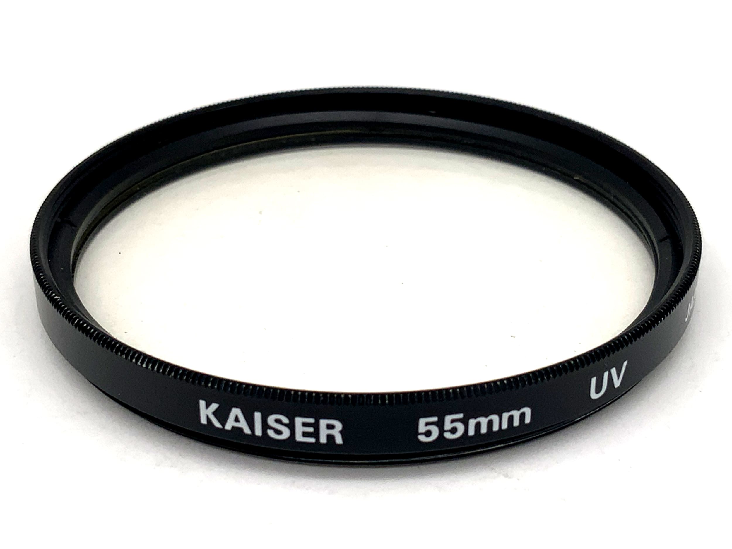 Kaiser UV M Filter 55mm Kreisförmig Filtergewinde