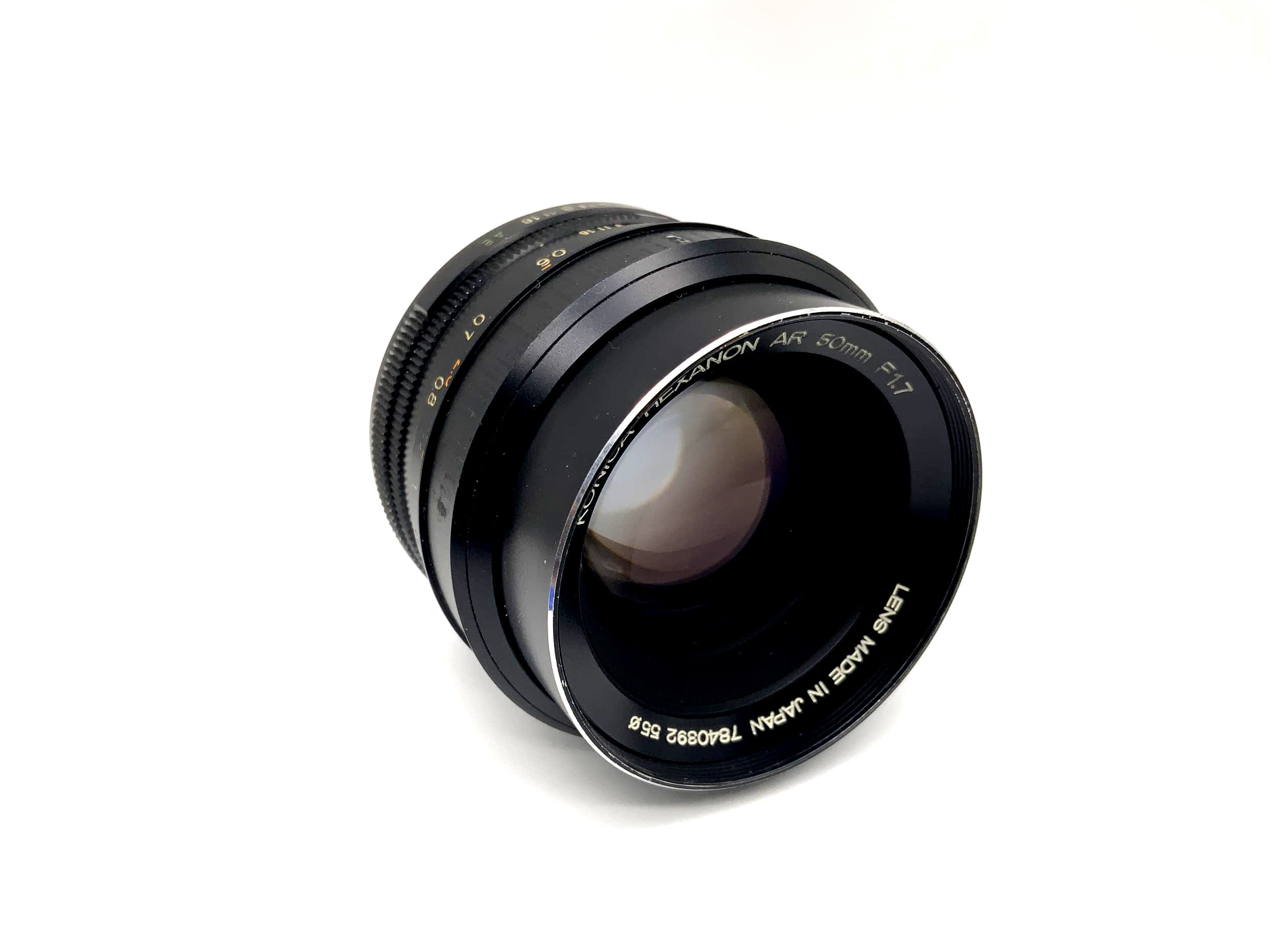 Konica 50mm 1:1.7 Objektiv Hexanon AR Kamera Camera Lens (Konica AR)