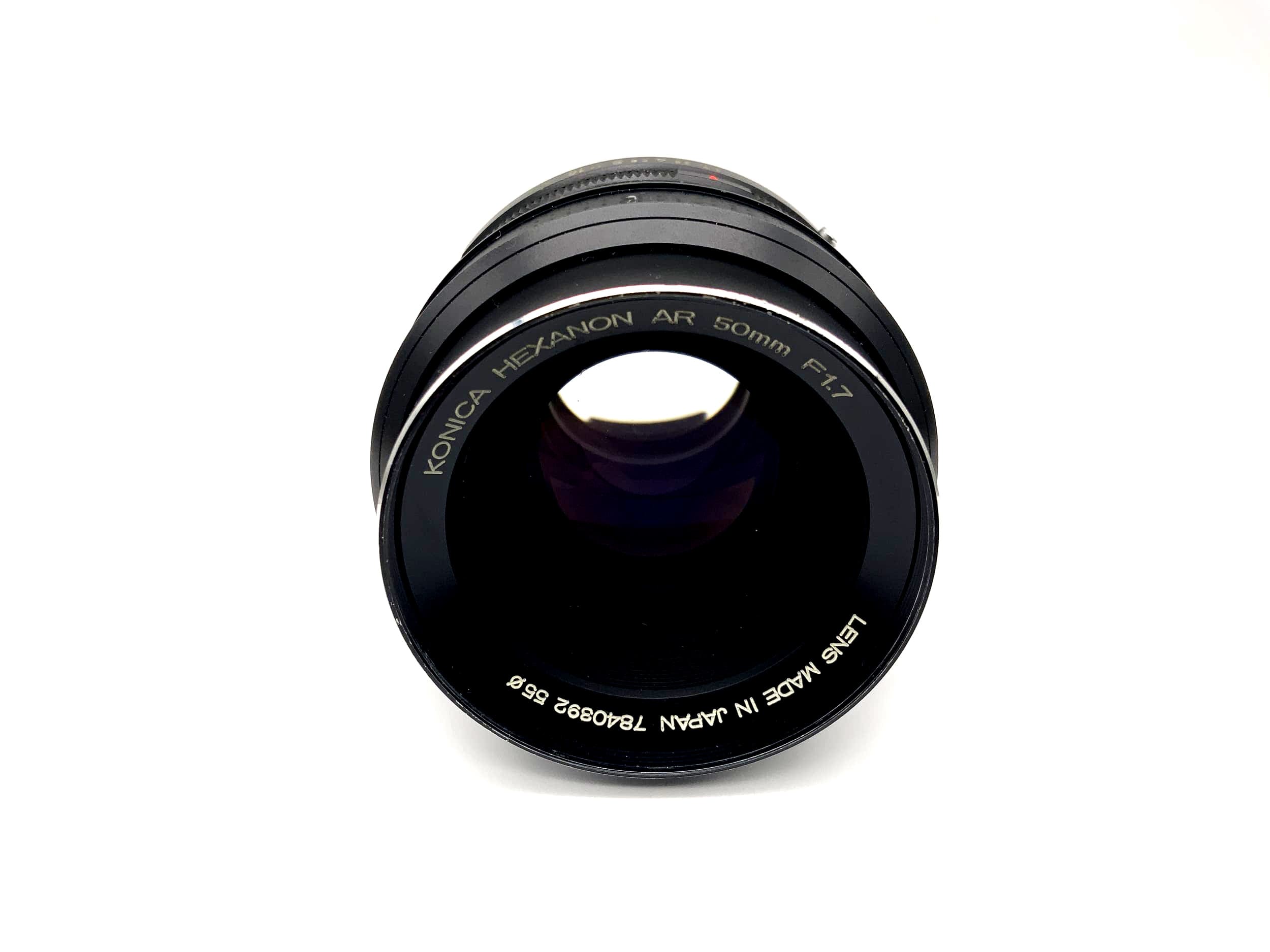 Konica 50mm 1:1.7 Objektiv Hexanon AR Kamera Camera Lens (Konica AR)