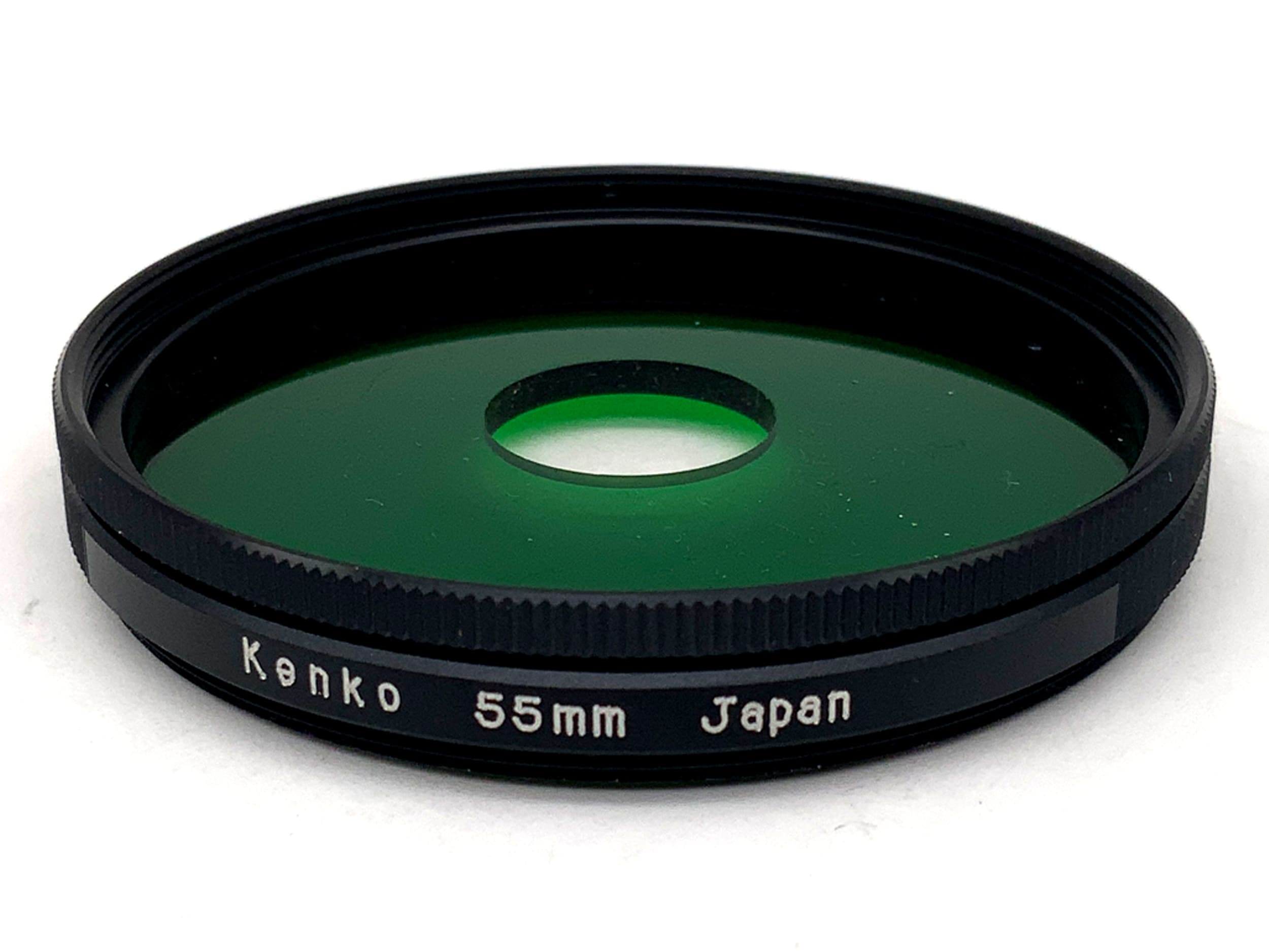 Kenko Effektfilter Color-Spot Grün Green Filter 55mm Kreisförmig Filtergewinde