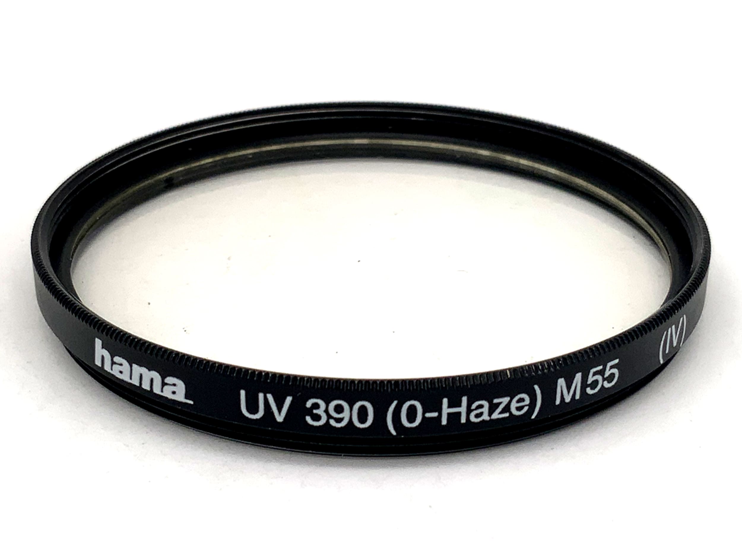 Hama UV UV 390 (0-Haze) M55 (IV) Filter 55mm Kreisförmig Filtergewinde