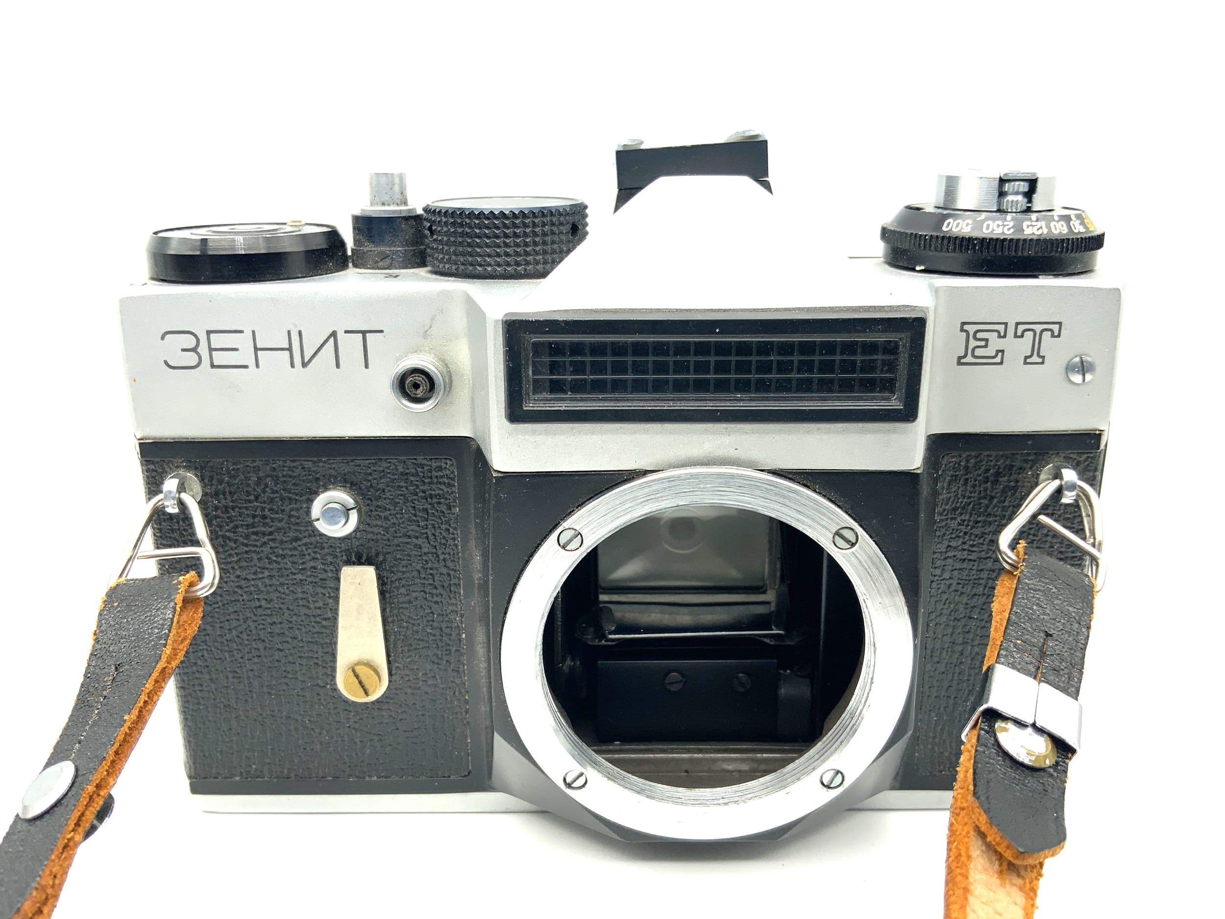 KMZ Zenit ET 35mm Spiegelreflexkamera SLR Body Gehäuse (M42) !Beli defekt!