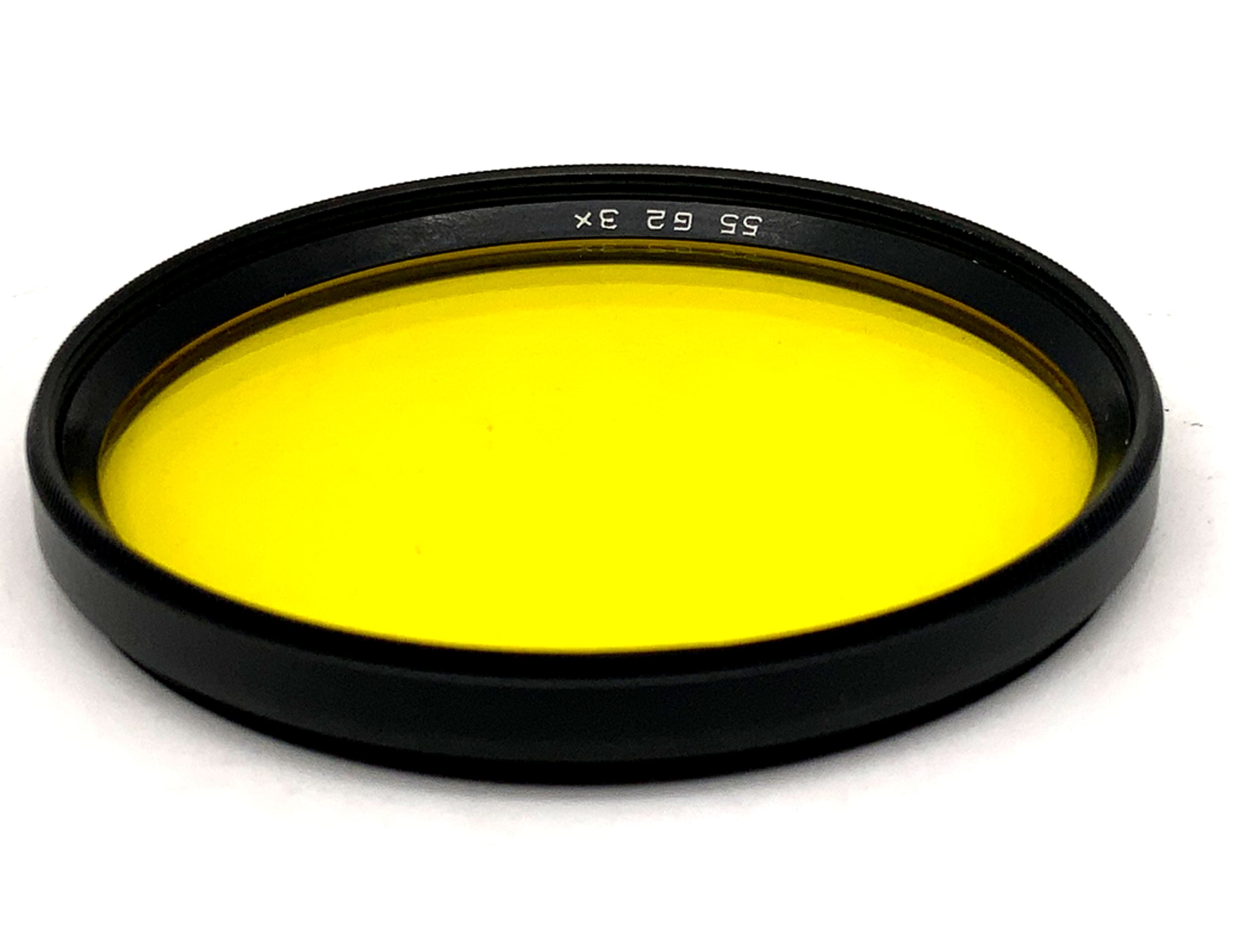 B+W Farbfilter G2 3x gelb yellow Filter 55mm Kreisförmig Filtergewinde