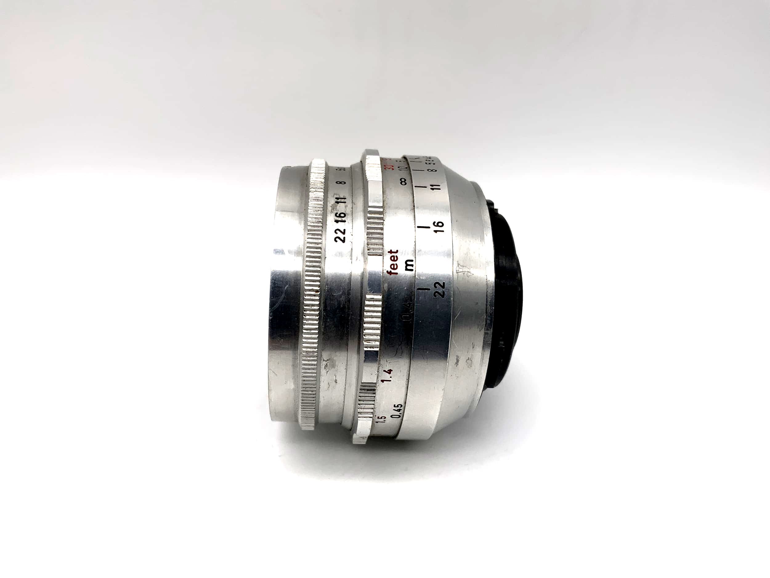 Meyer Optik Görlitz 35mm 1:4.5 Objektiv Primagon red V Camera Lens (Altix)