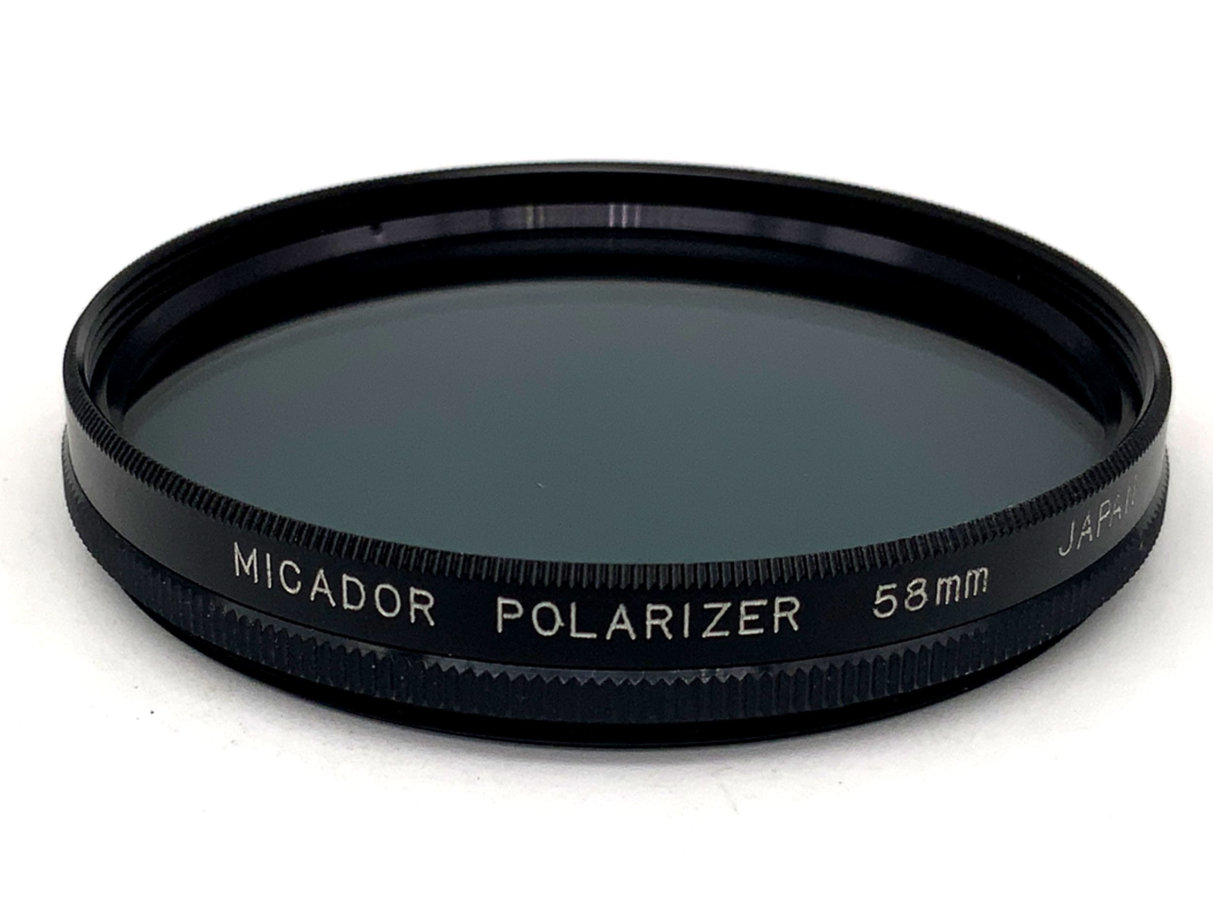 Micador Polfilter Polarizer circular Filter 58mm Kreisförmig Filtergewinde