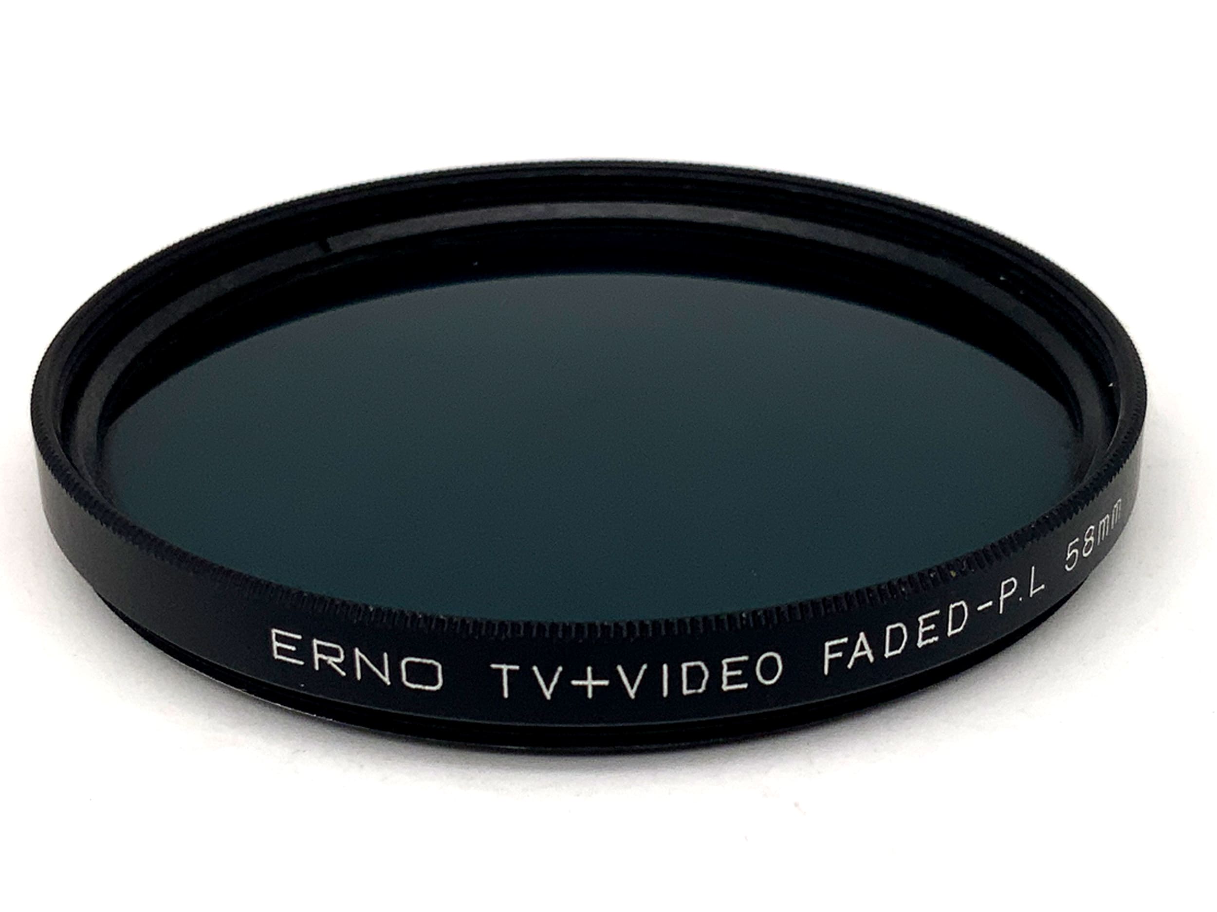 Erno Polfilter TV+Video Faded-P.L Filter 58mm Kreisförmig Filtergewinde