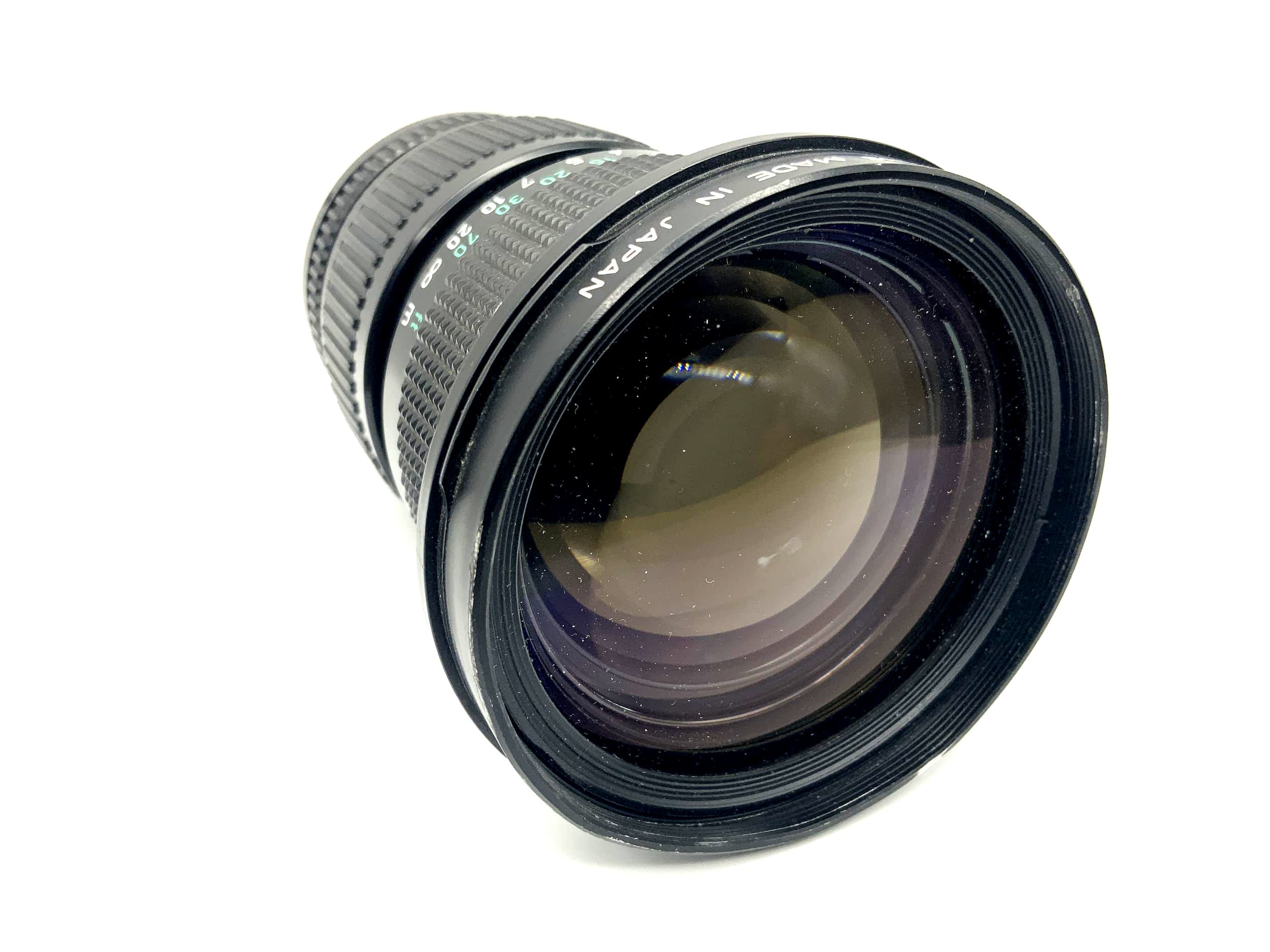 Canon 35-105mm 1:3.5 Objektiv Zoom Lens FD Macro Lens (Canon FD) Text lesen