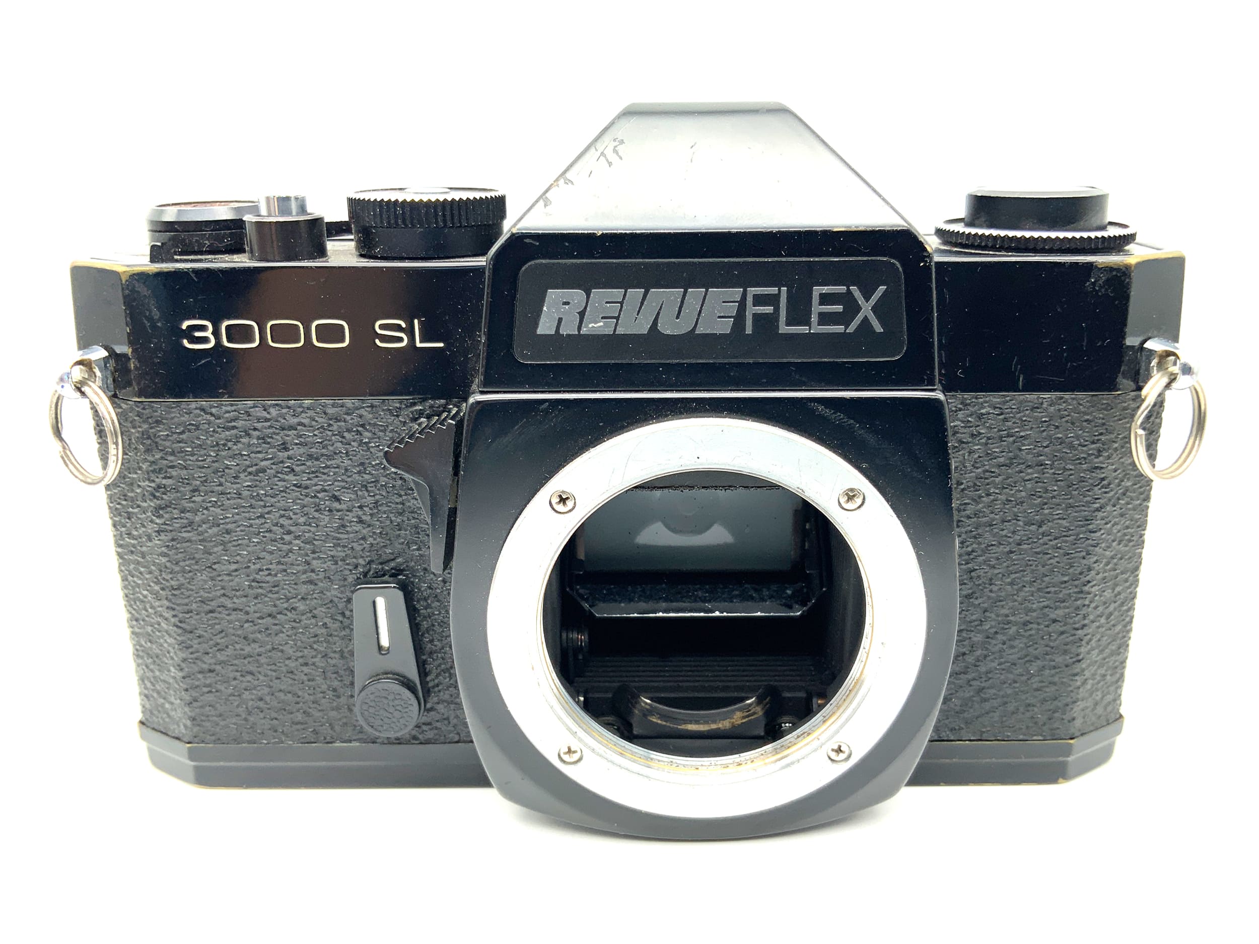 Revue Flex 3000 SL 35mm Spiegelreflexkamera SLR Body Gehäuse (M42) !Beli defekt!