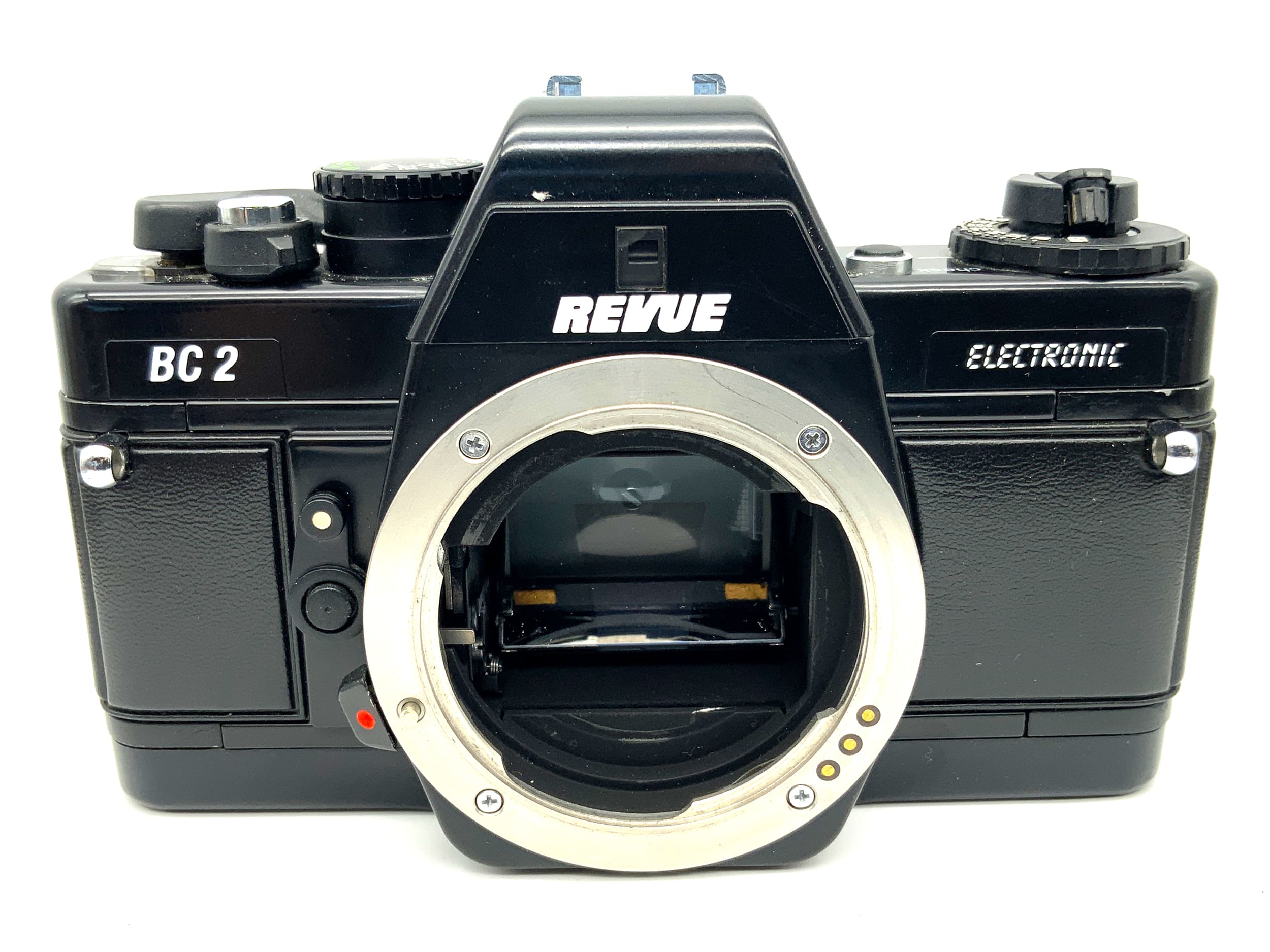 Revue BC 2 35mm Spiegelreflexkamera SLR electronic Body Gehäuse !Beli defekt!