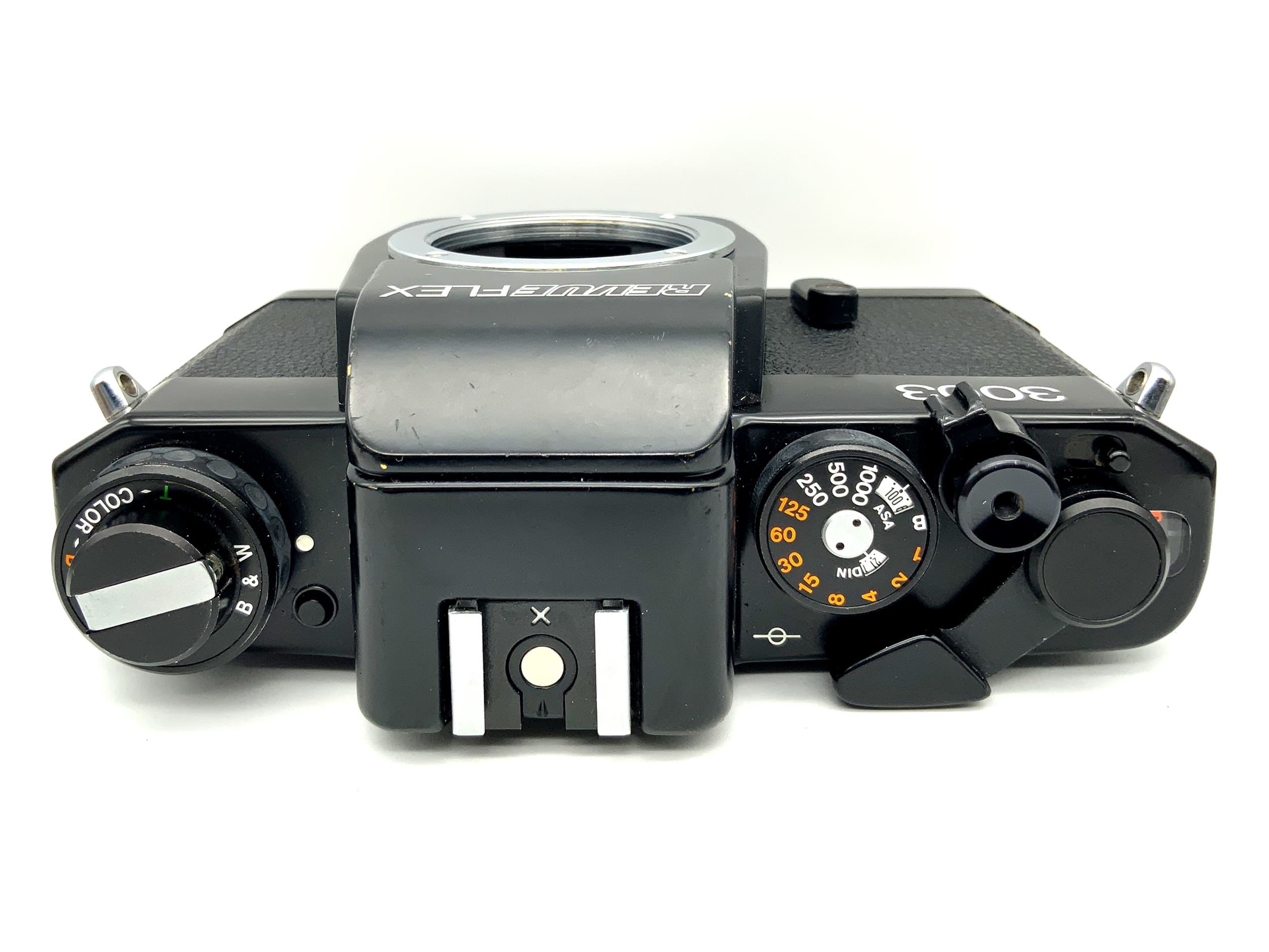 Revue Flex 3003 35mm Spiegelreflexkamera SLR Body Gehäuse (M42) !Beli defekt!