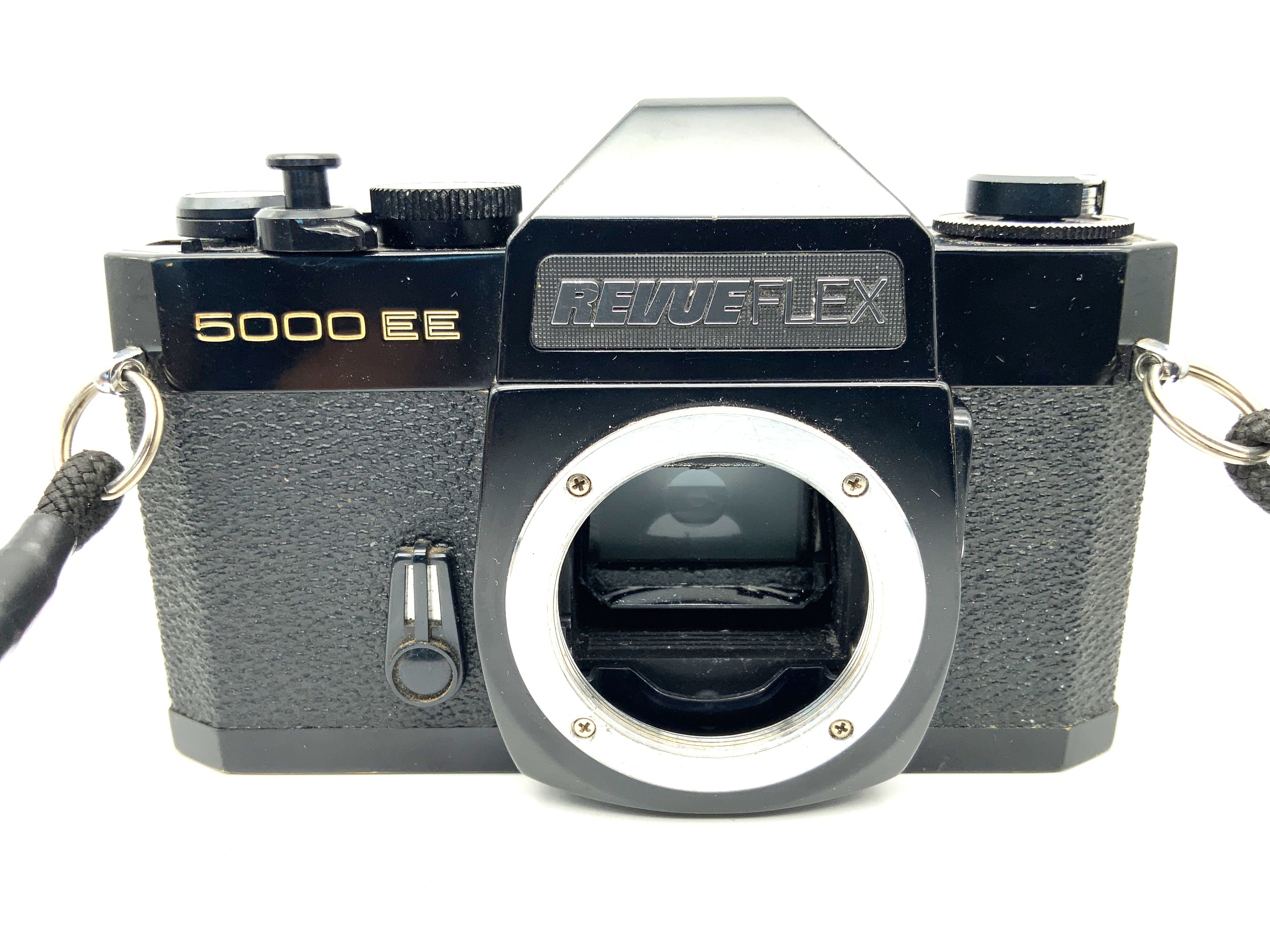 Revue Flex 5000 EE 35mm Spiegelreflexkamera SLR Body Gehäuse (M42) !Beli defekt!