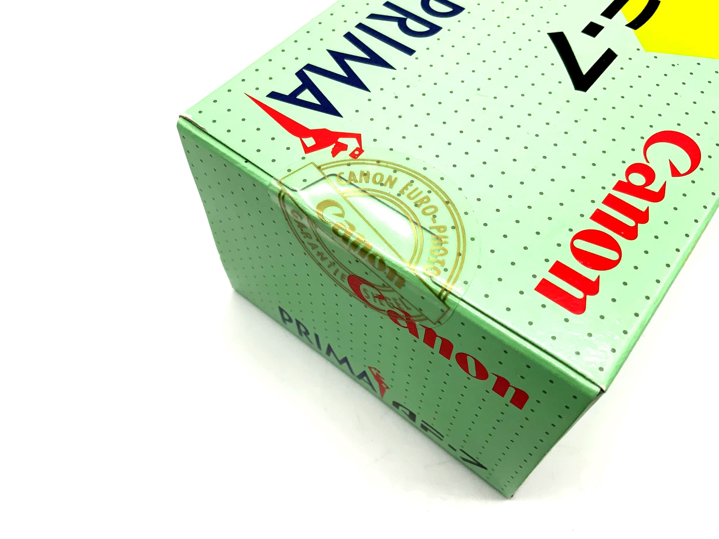 Canon Prima AF-7 Kompaktkamera Point&Shoot Camera 35mm OVP ohne Batterie