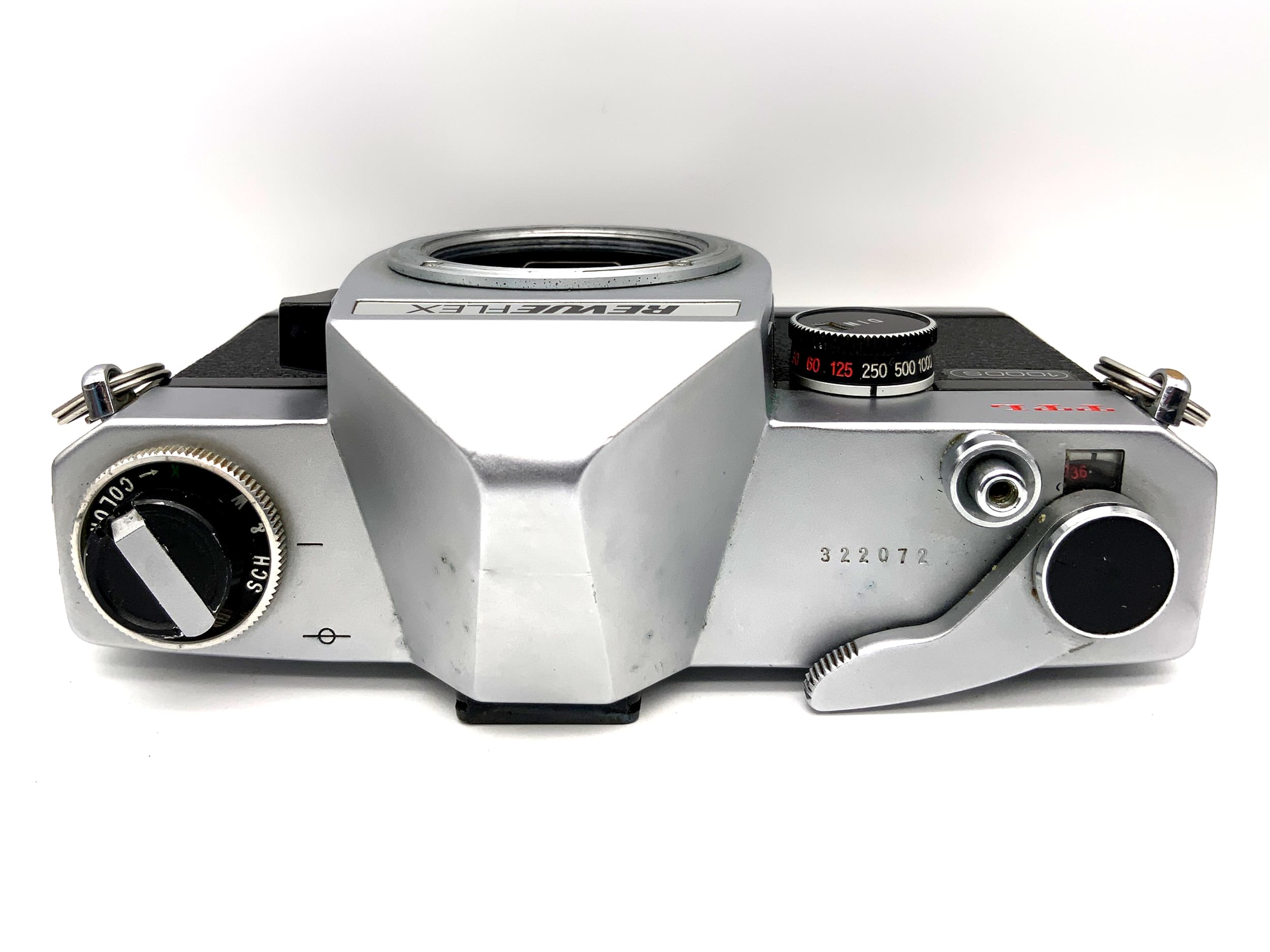 Revue Flex 1000S 35mm Spiegelreflexkamera SLR TTL Body Gehäuse !Beli defekt!