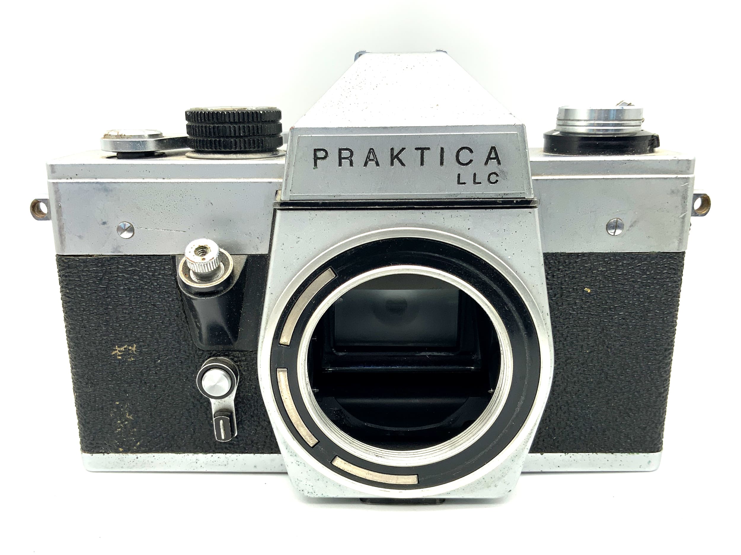 Pentacon Praktica LLC 35mm Spiegelreflexkamera SLR Body Gehäuse !Beli defekt!