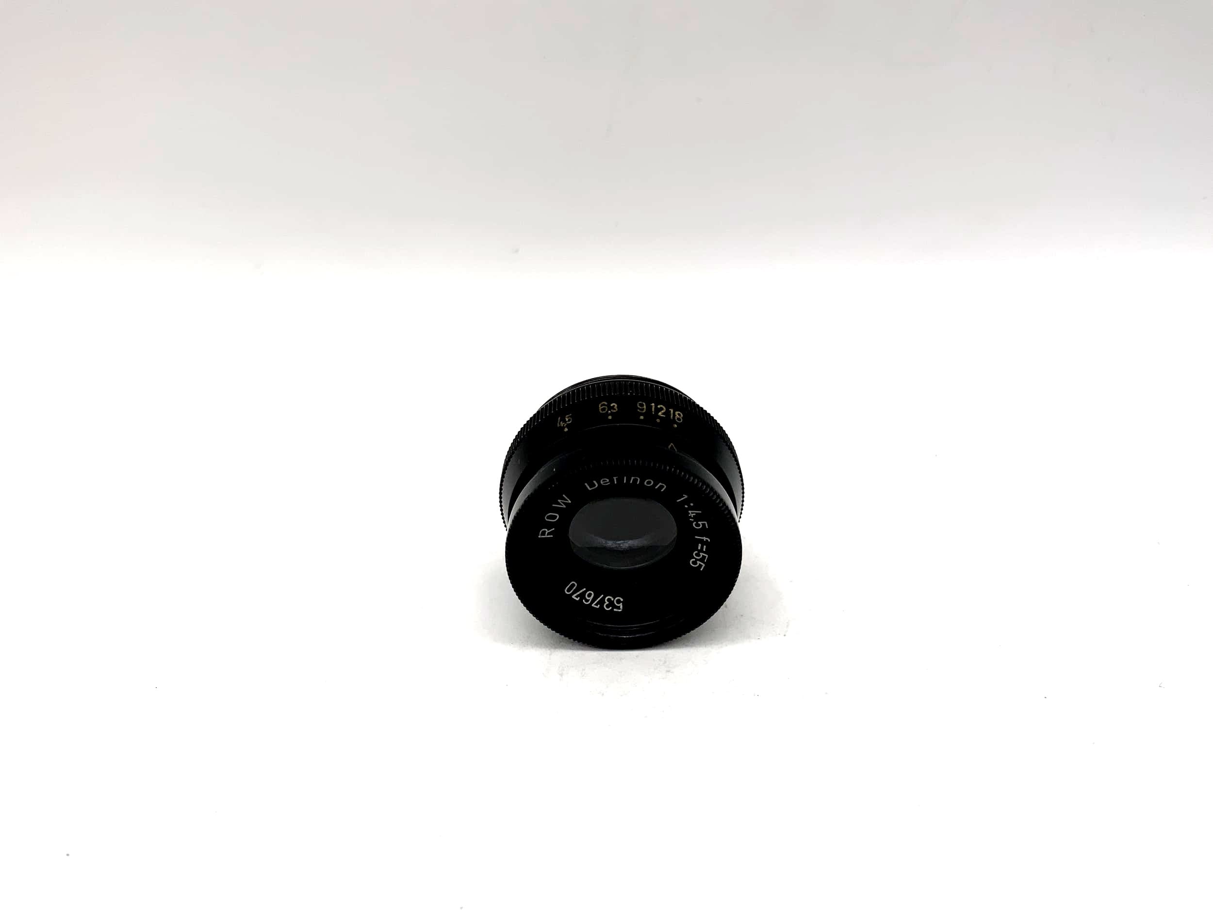 ROW 55mm 1:4.5 Objektiv Definon Kamera Camera Lens (26mm Gewinde)