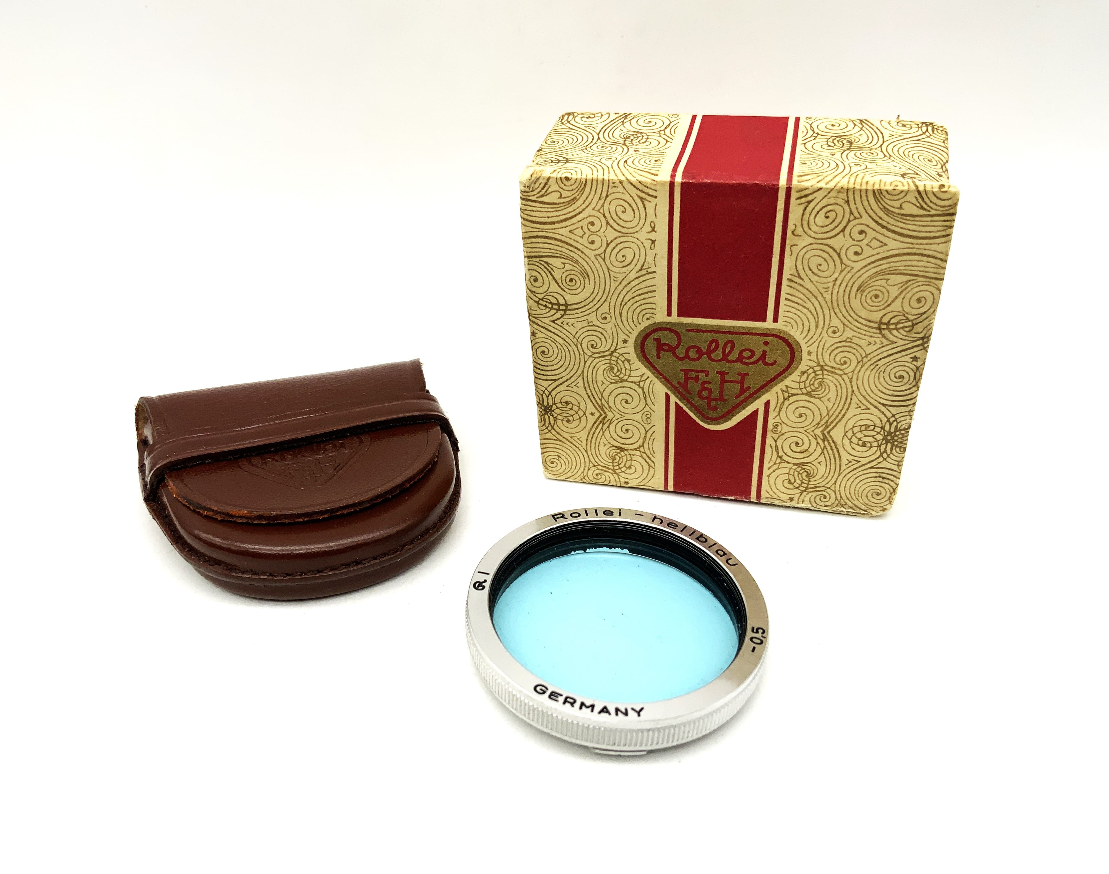 Rollei Farbfilter hellblau/light blue -0,5 in OVP Filter R I Filtergewinde