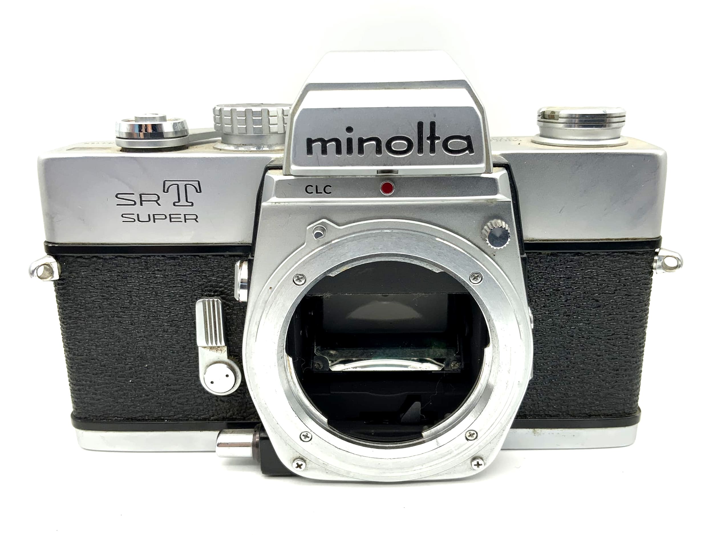 Minolta SR T Super 35mm Spiegelreflexkamera SLR  Body Gehäuse !Beli defekt!