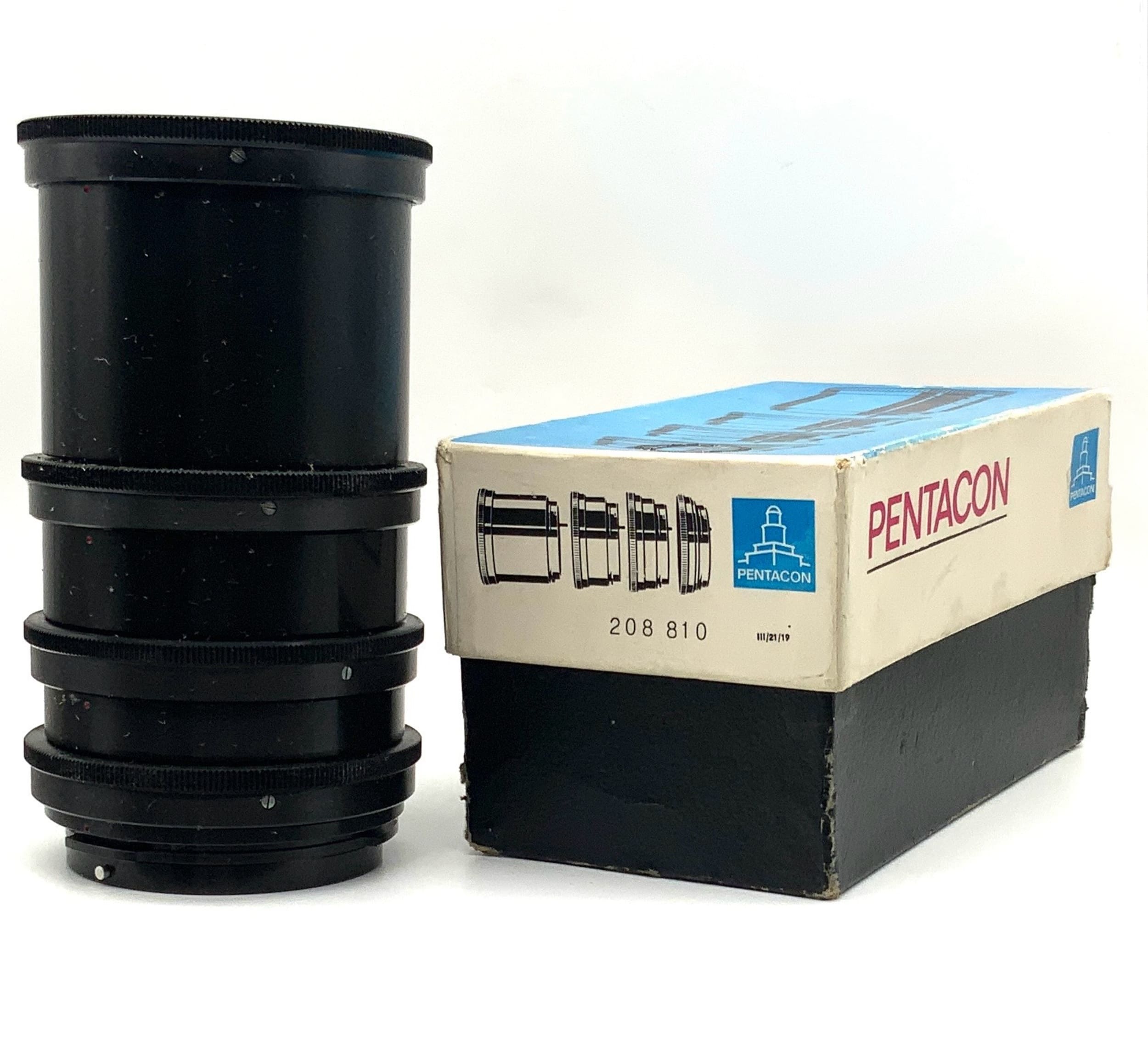 Pentacon Zwischenring Set Extension Tube 10mm, 20mm, 30mm, 50mm (Pentacon Six)