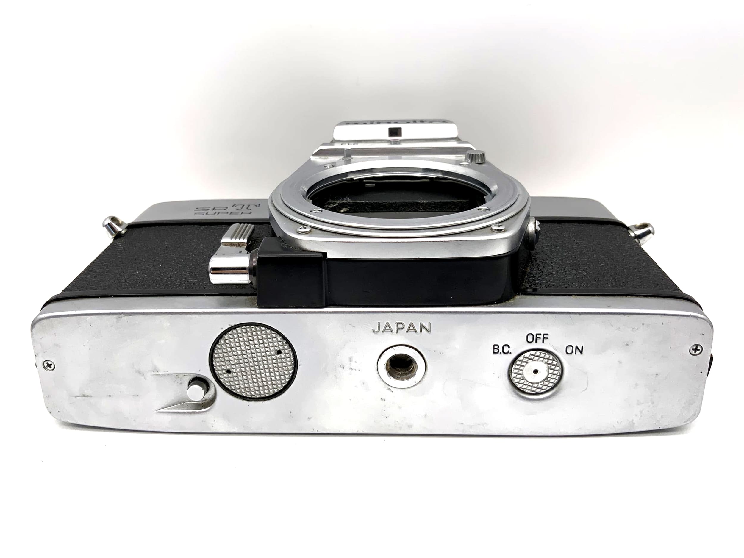 Minolta SR T Super 35mm Spiegelreflexkamera SLR  Body Gehäuse !Beli defekt!