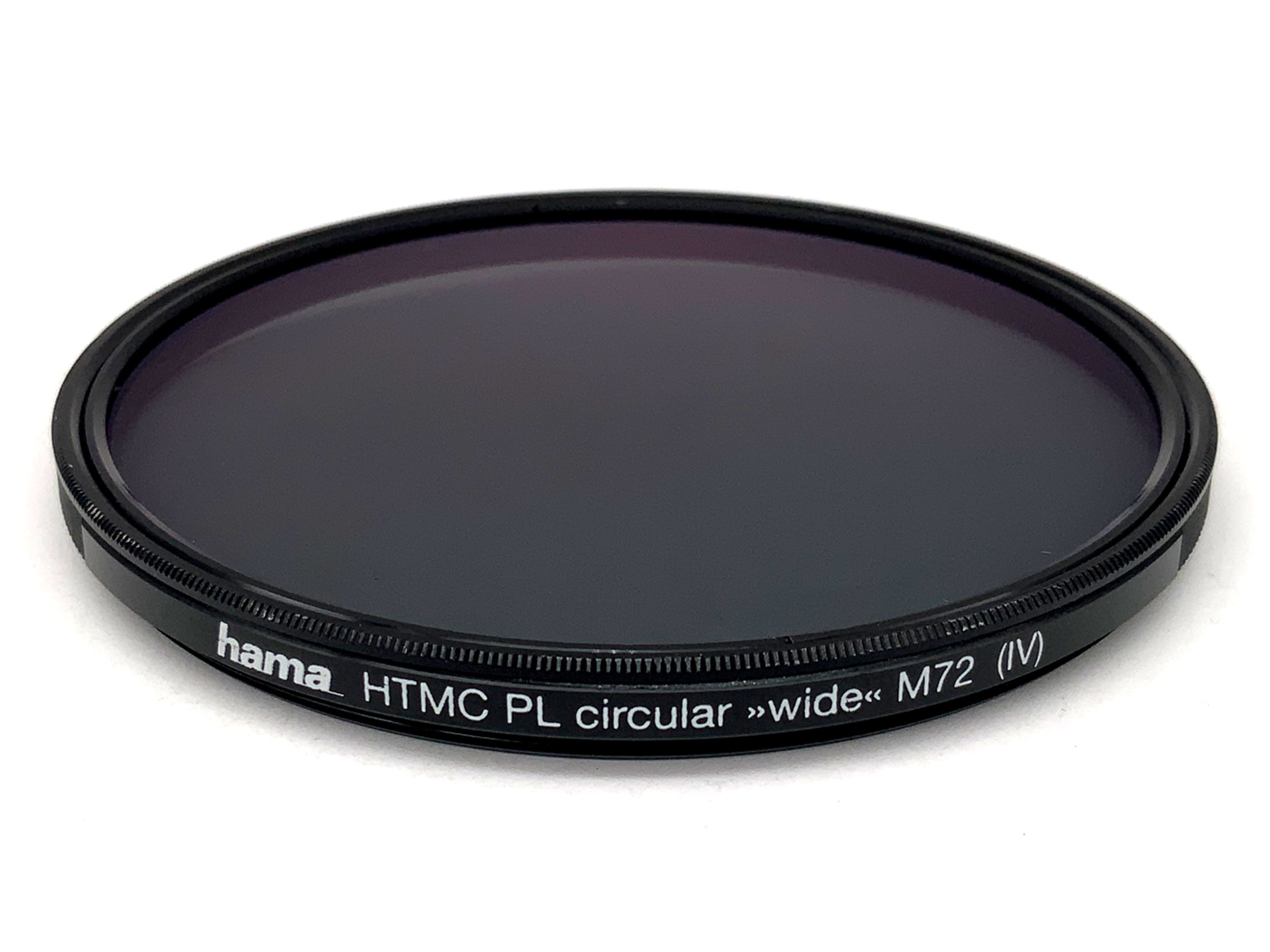 Hama Polfilter HTMC PL cicular >wide< M72 (IV) Filter 72mm Kreisförmig