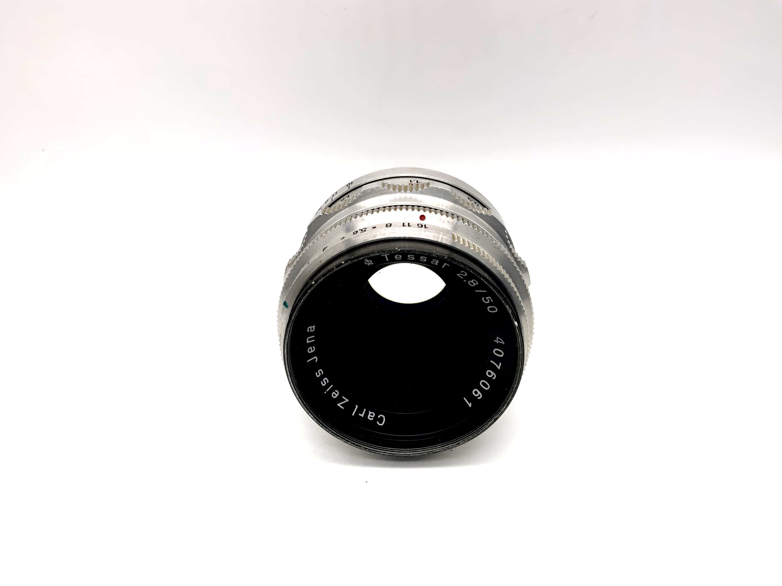 Carl Zeiss 50mm 1:2.8 Objektiv Tessar 12 Blades Kamera Camera Lens (M42) !Nebel!
